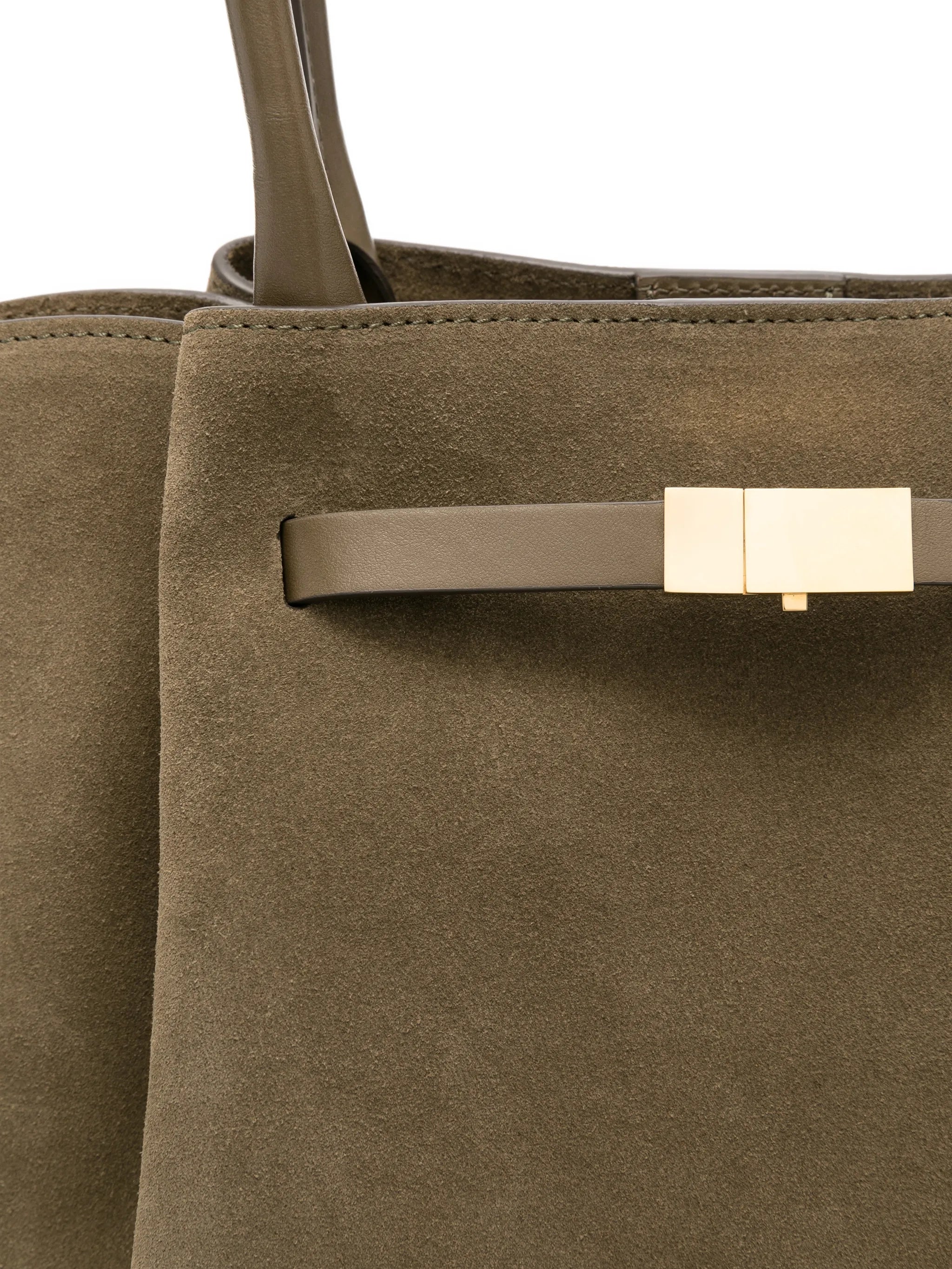 New York suede tote bag
