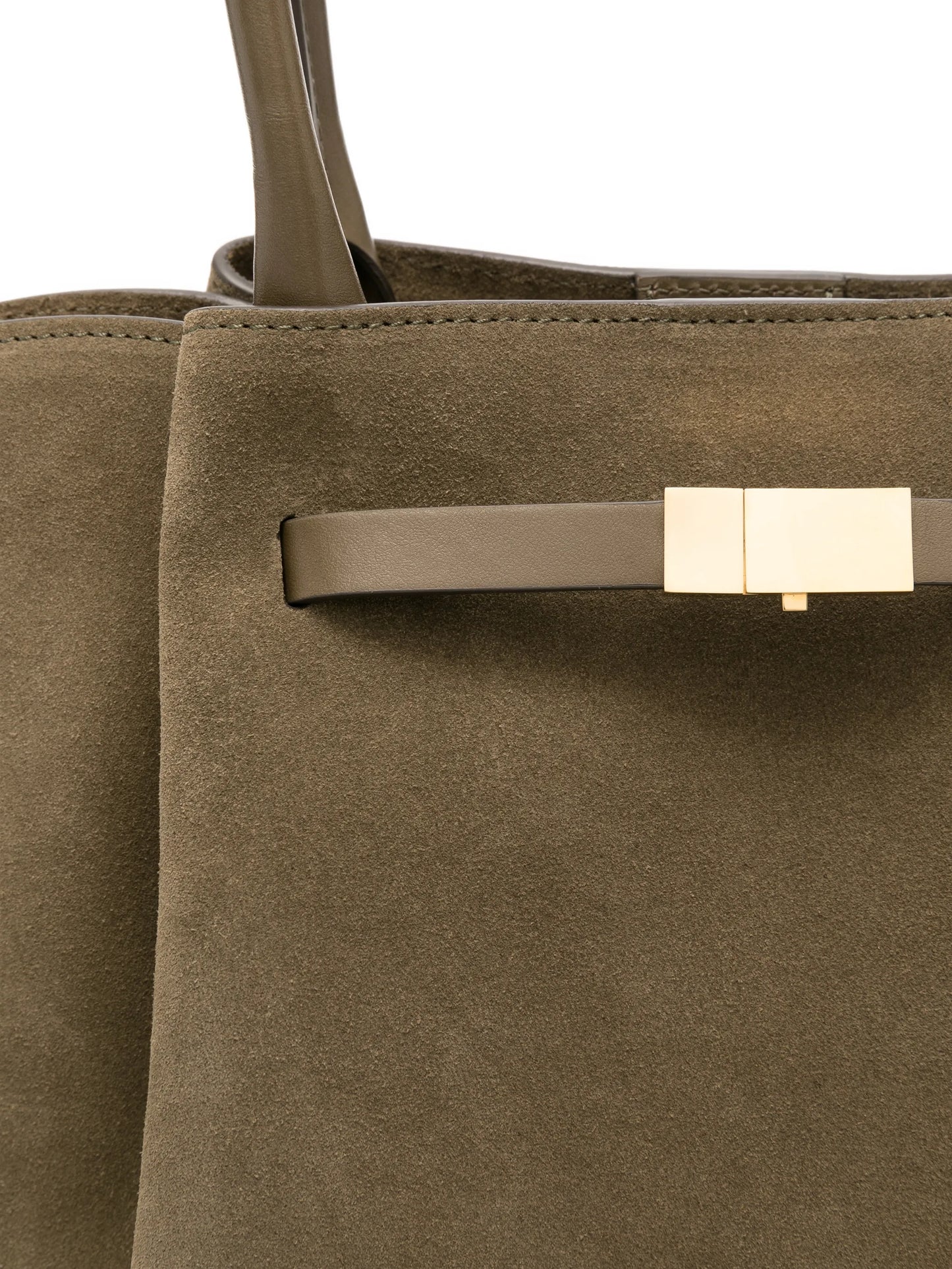 New York suede tote bag