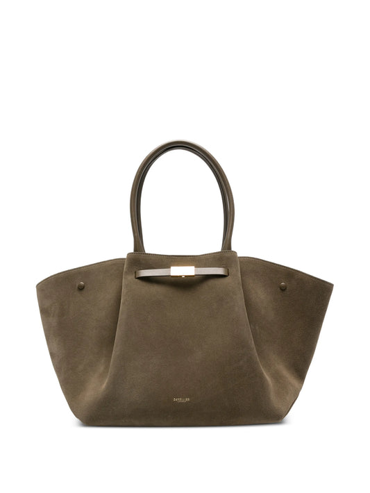 New York suede tote bag