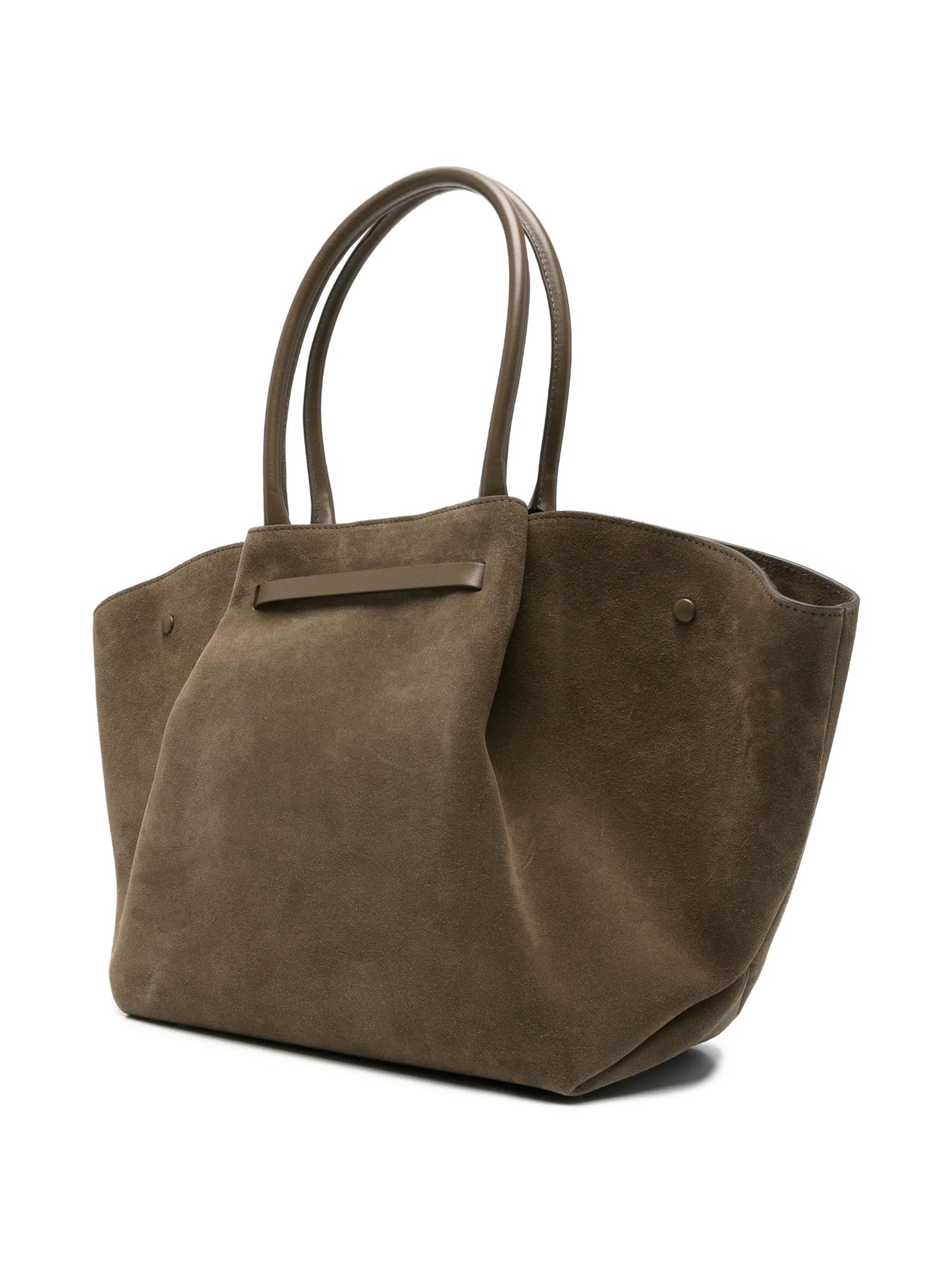 New York suede tote bag