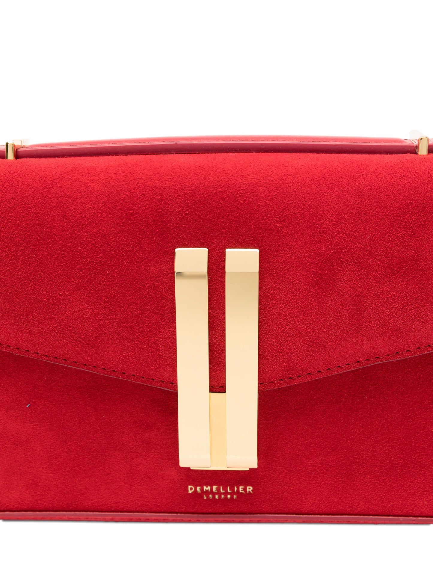 Vancouver chain suede clutch bag