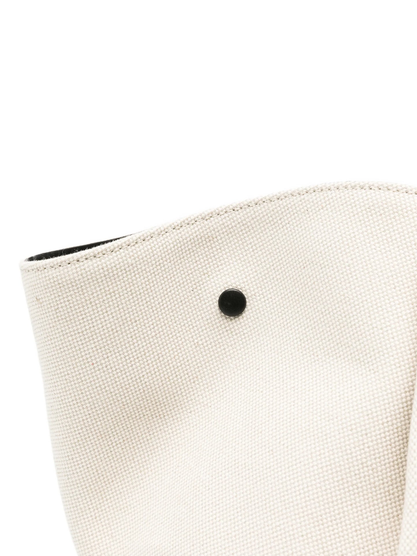 New York canvas leather tote bag