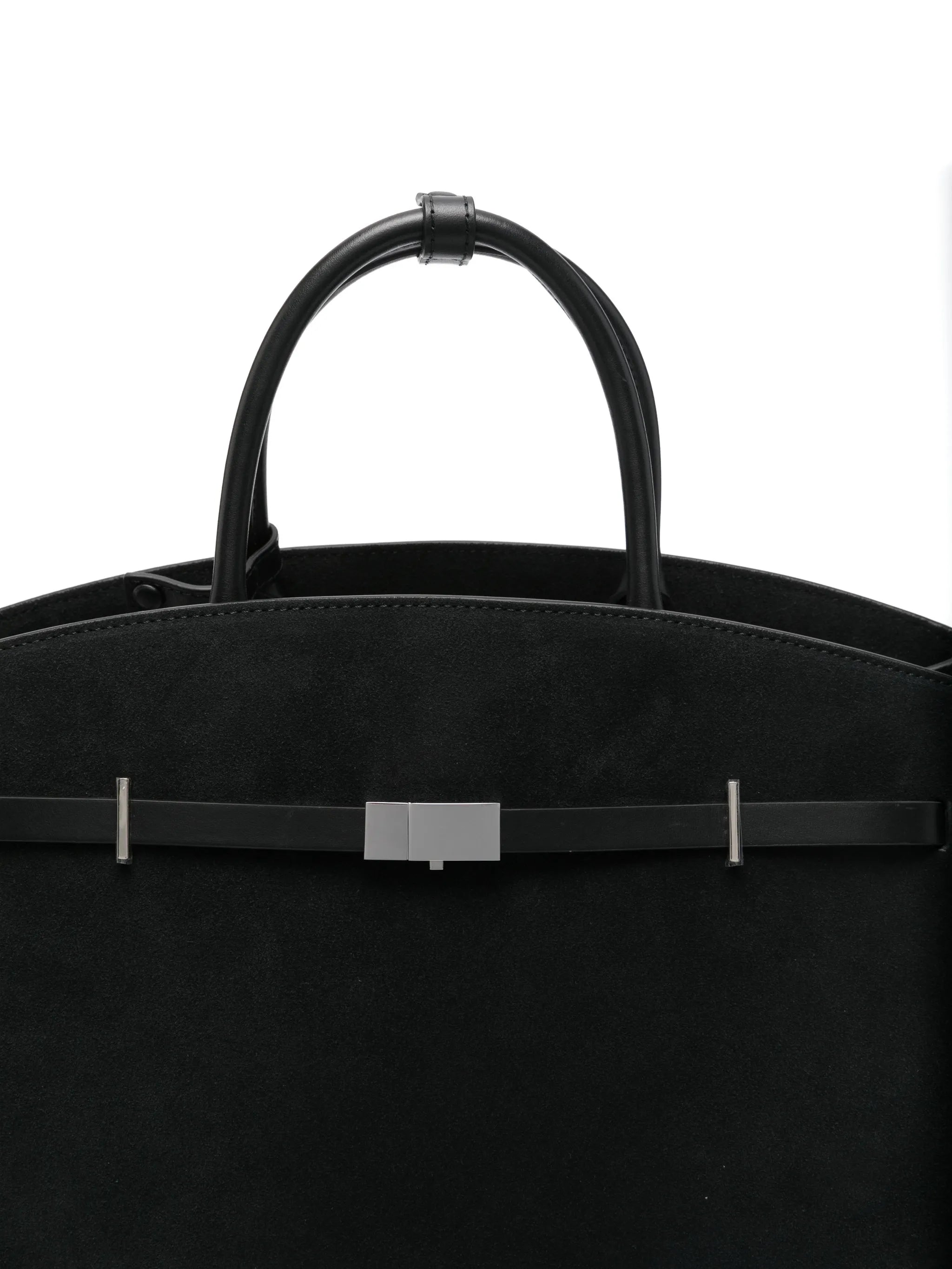 The Hudson suede top tote bag