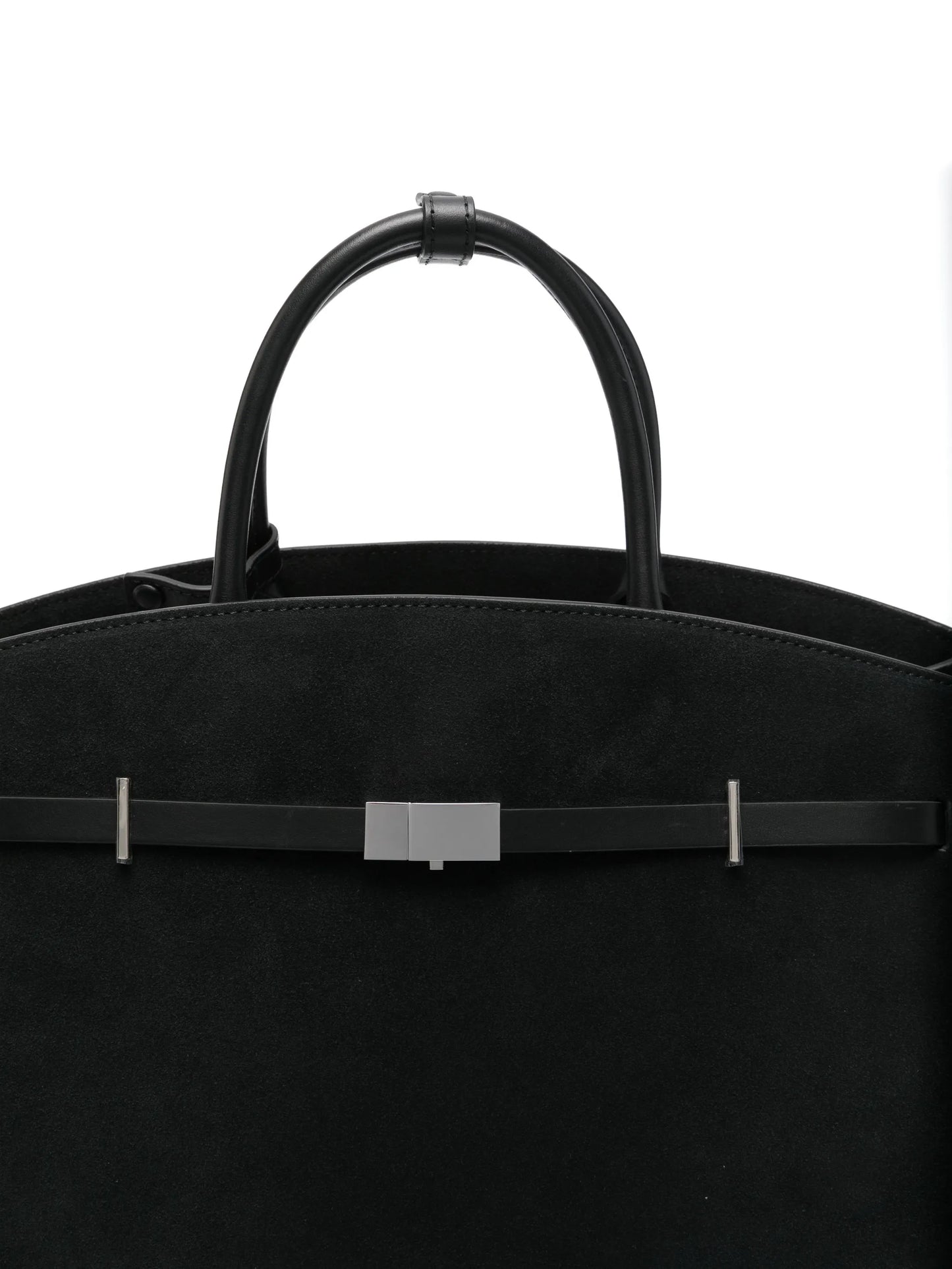 The Hudson suede top tote bag