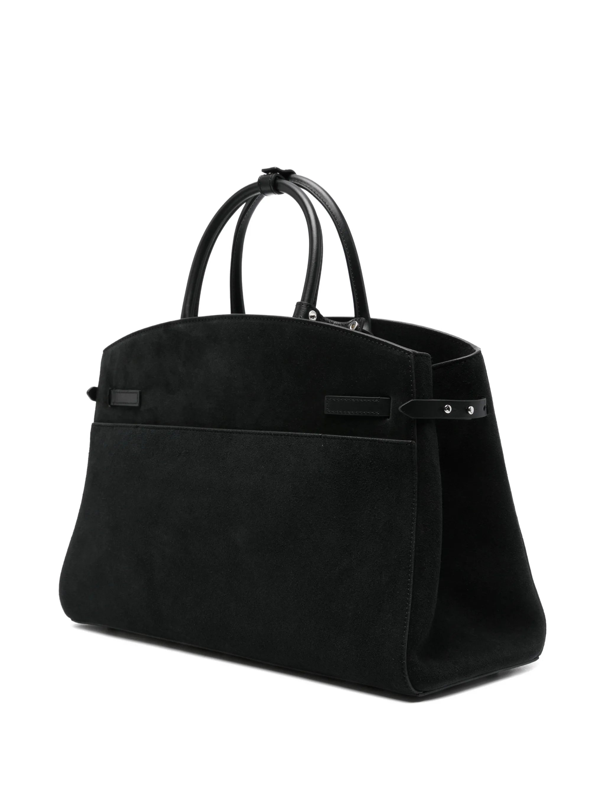 The Hudson suede top tote bag