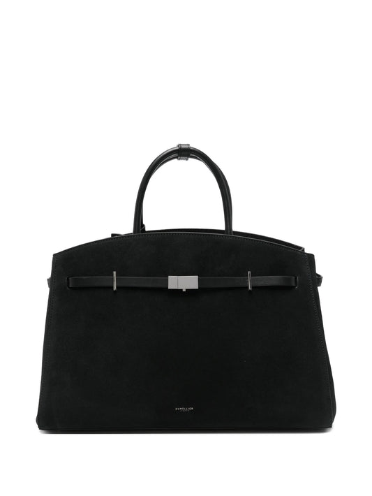 The Hudson suede top tote bag