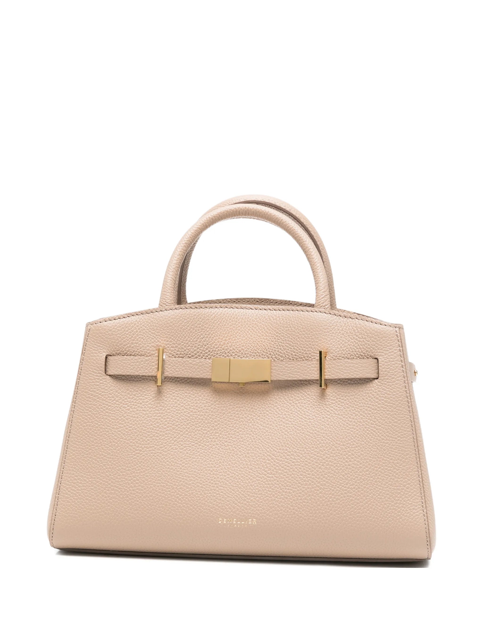 small Hudson hammered leather tote bag