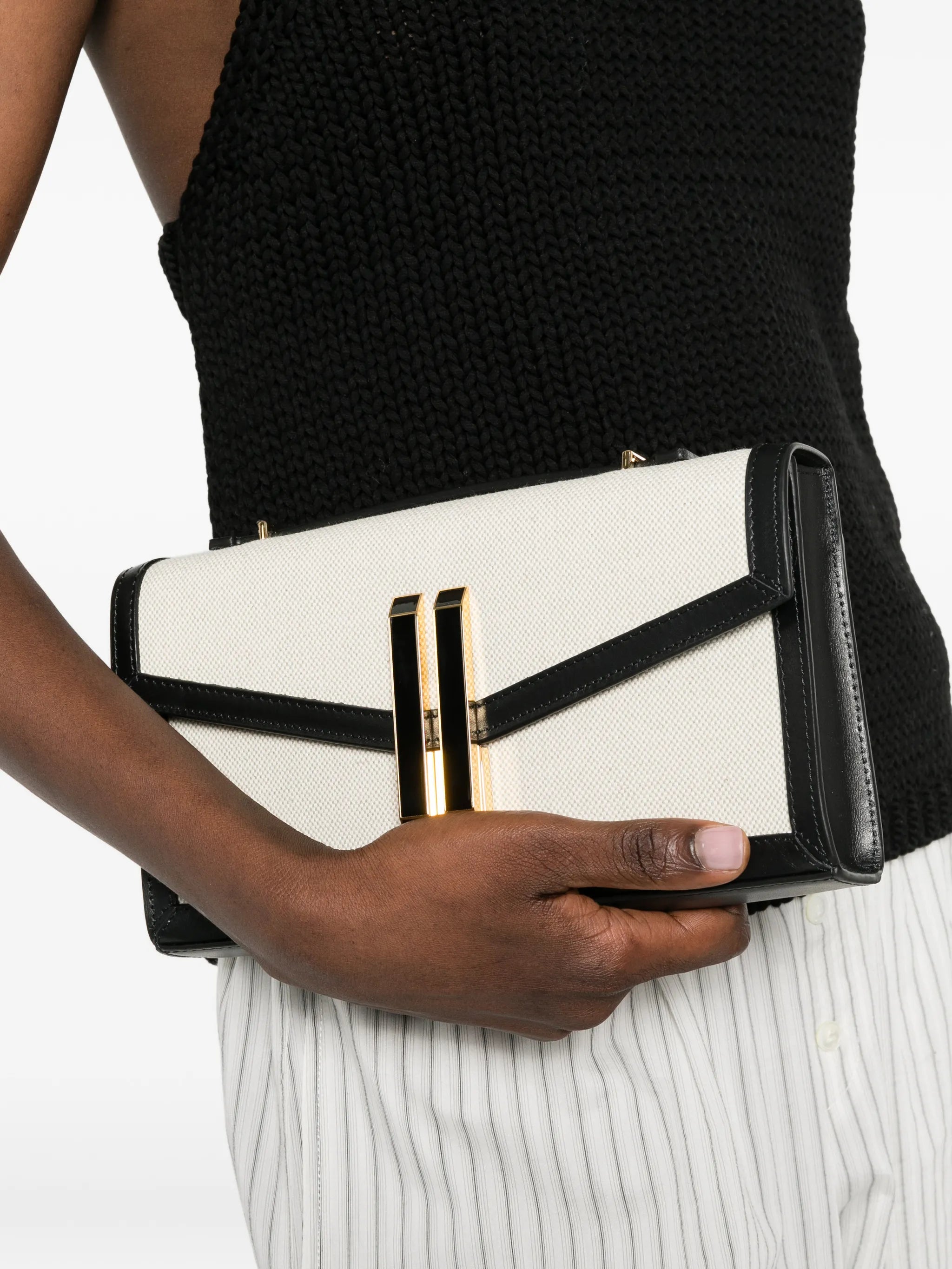 Vancouver canvas clutch bag