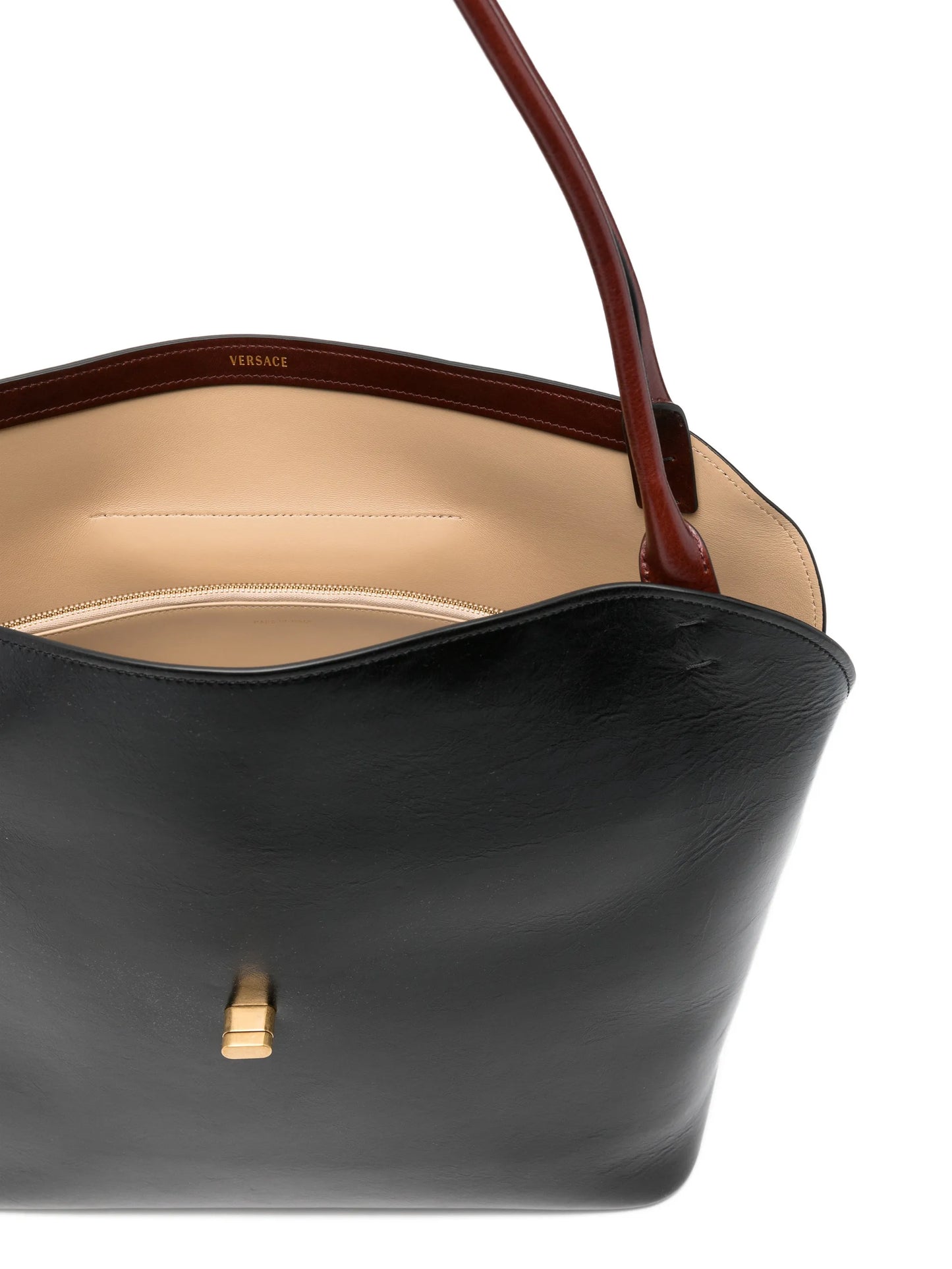 large leather shoulder bag