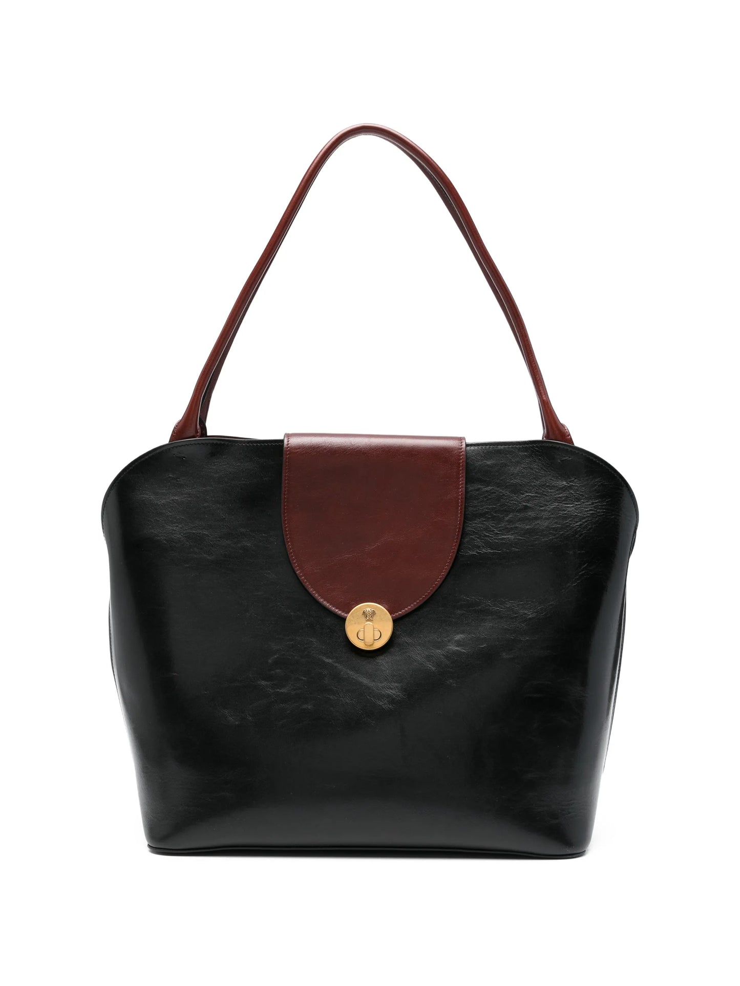 large leather shoulder bag
