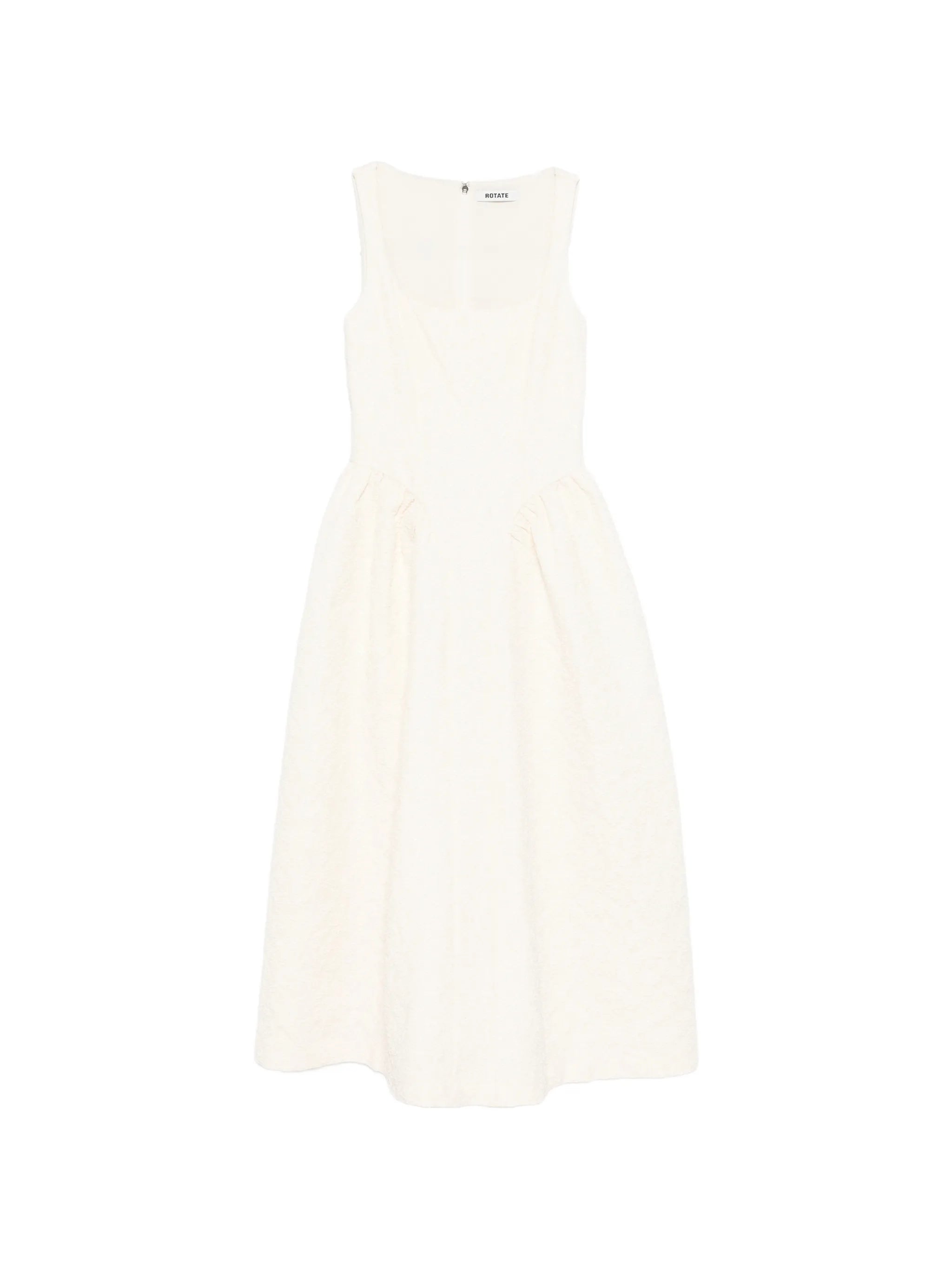 Jacquard midi dress