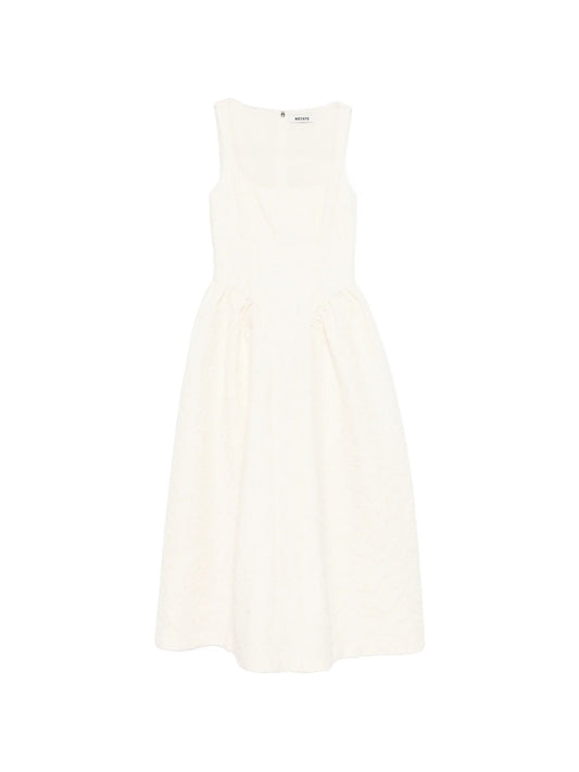 Jacquard midi dress