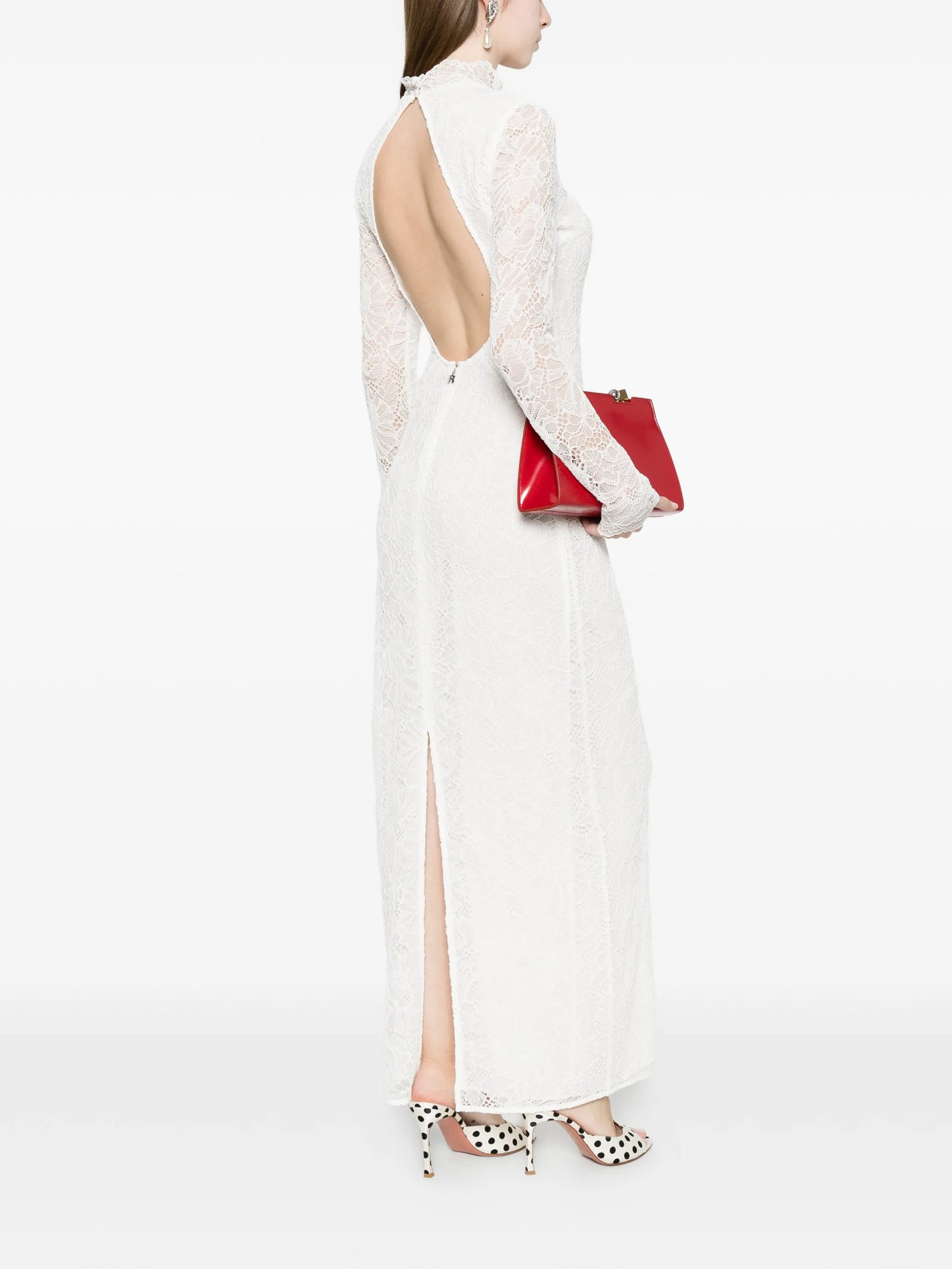 lace maxi dress