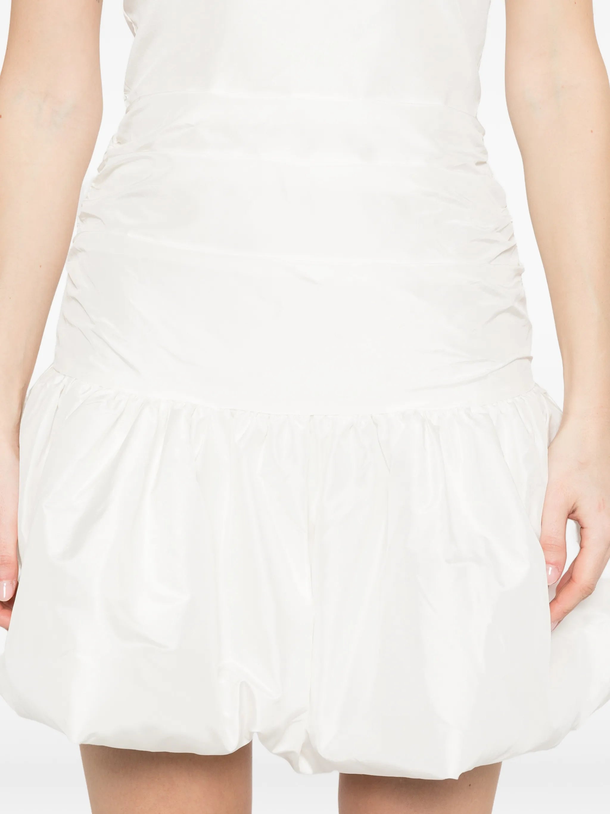 Taffeta Balloon mini dress