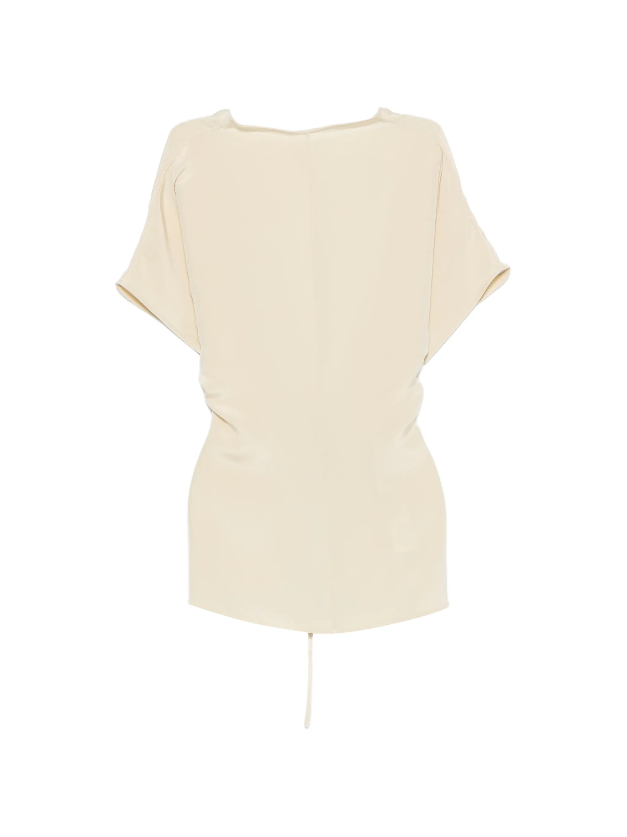 Anya boat-neck blouse