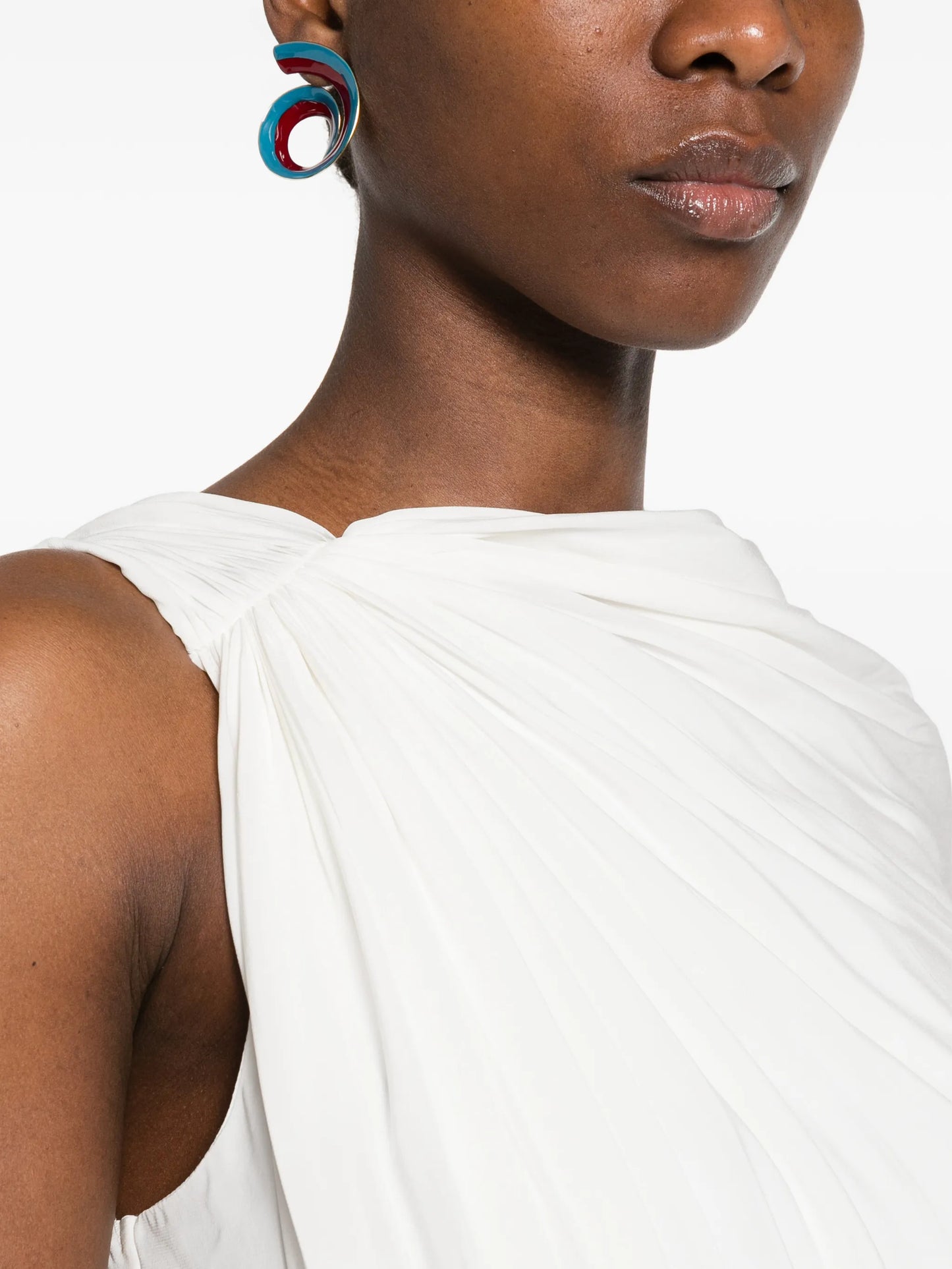 cape mini dress