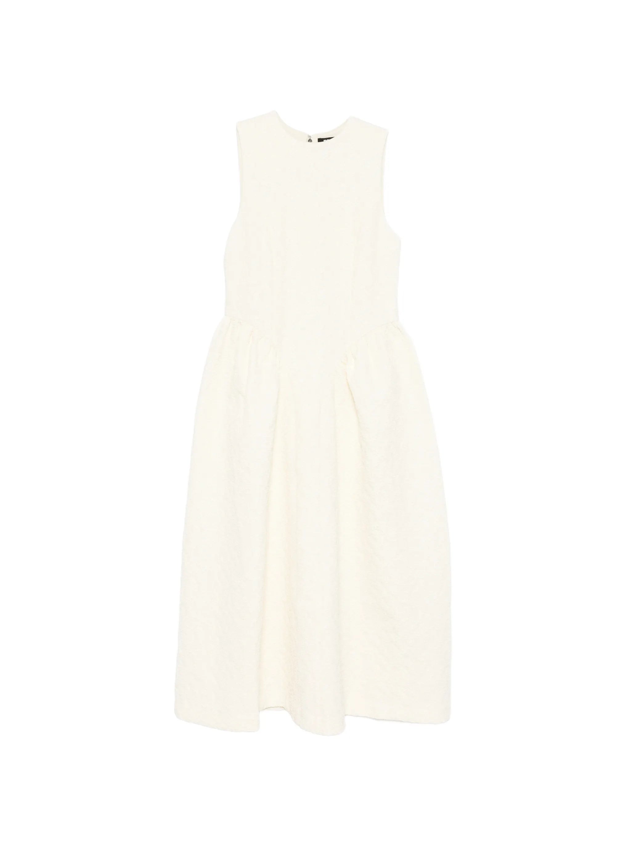 jacquard midi dress