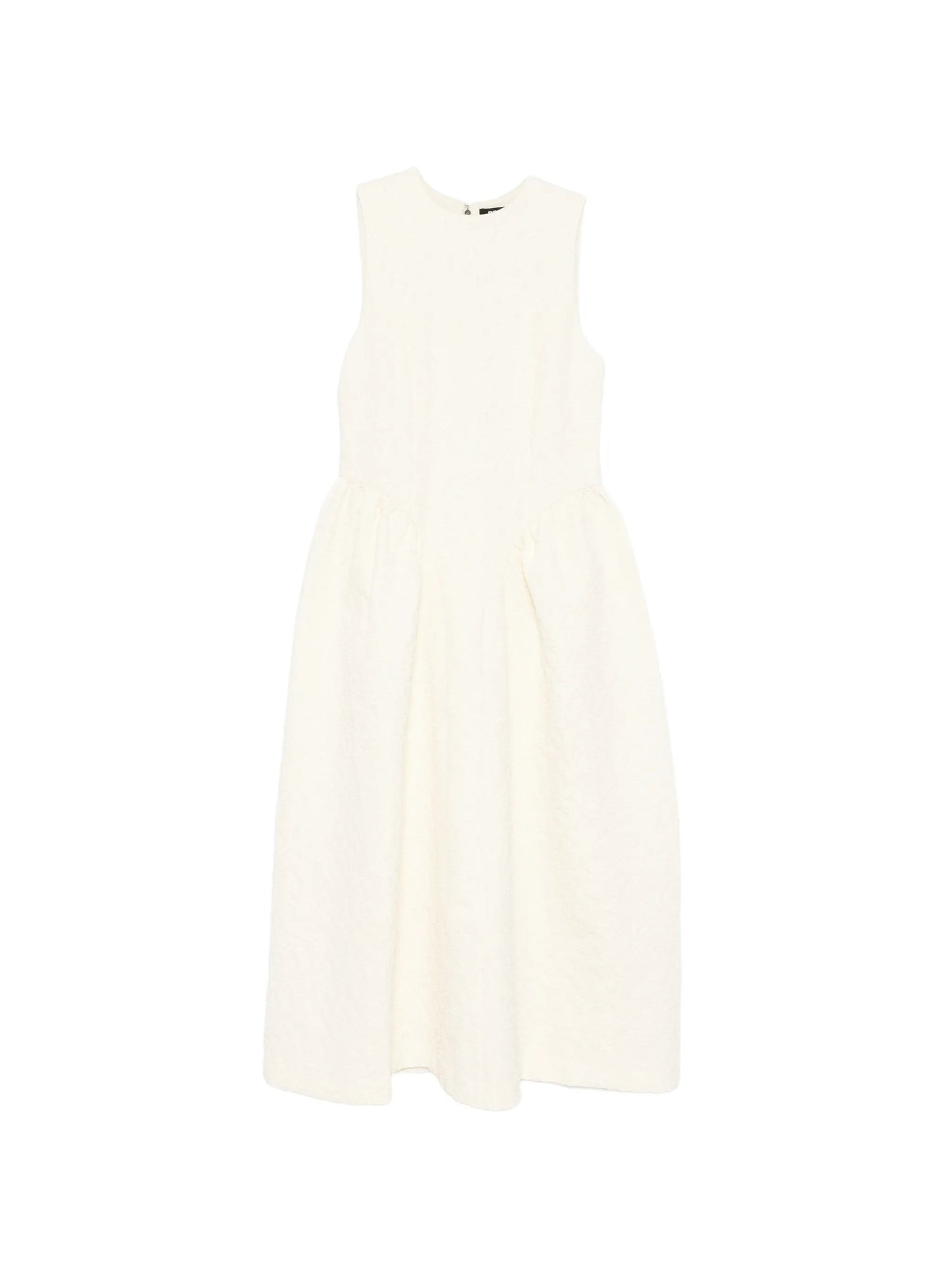 jacquard midi dress