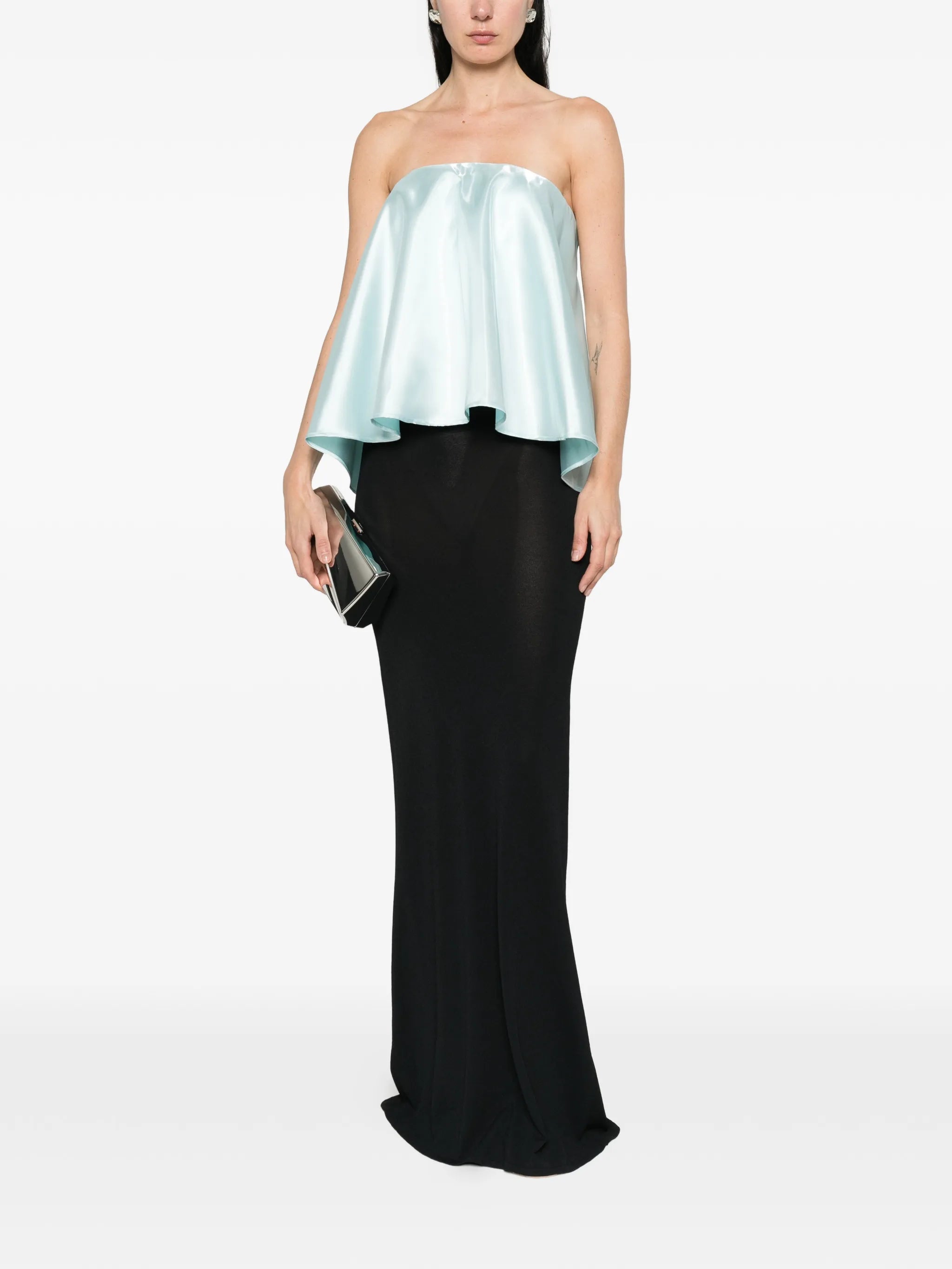 Aman strapless top