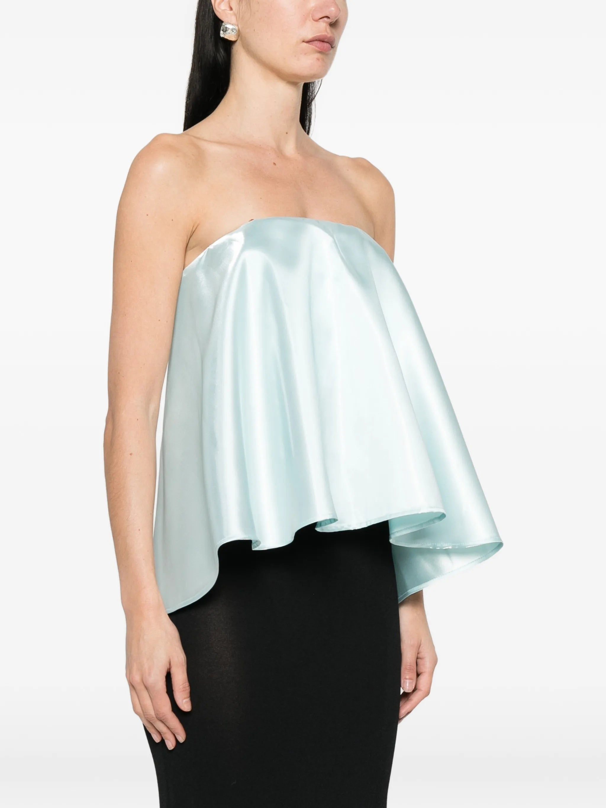Aman strapless top
