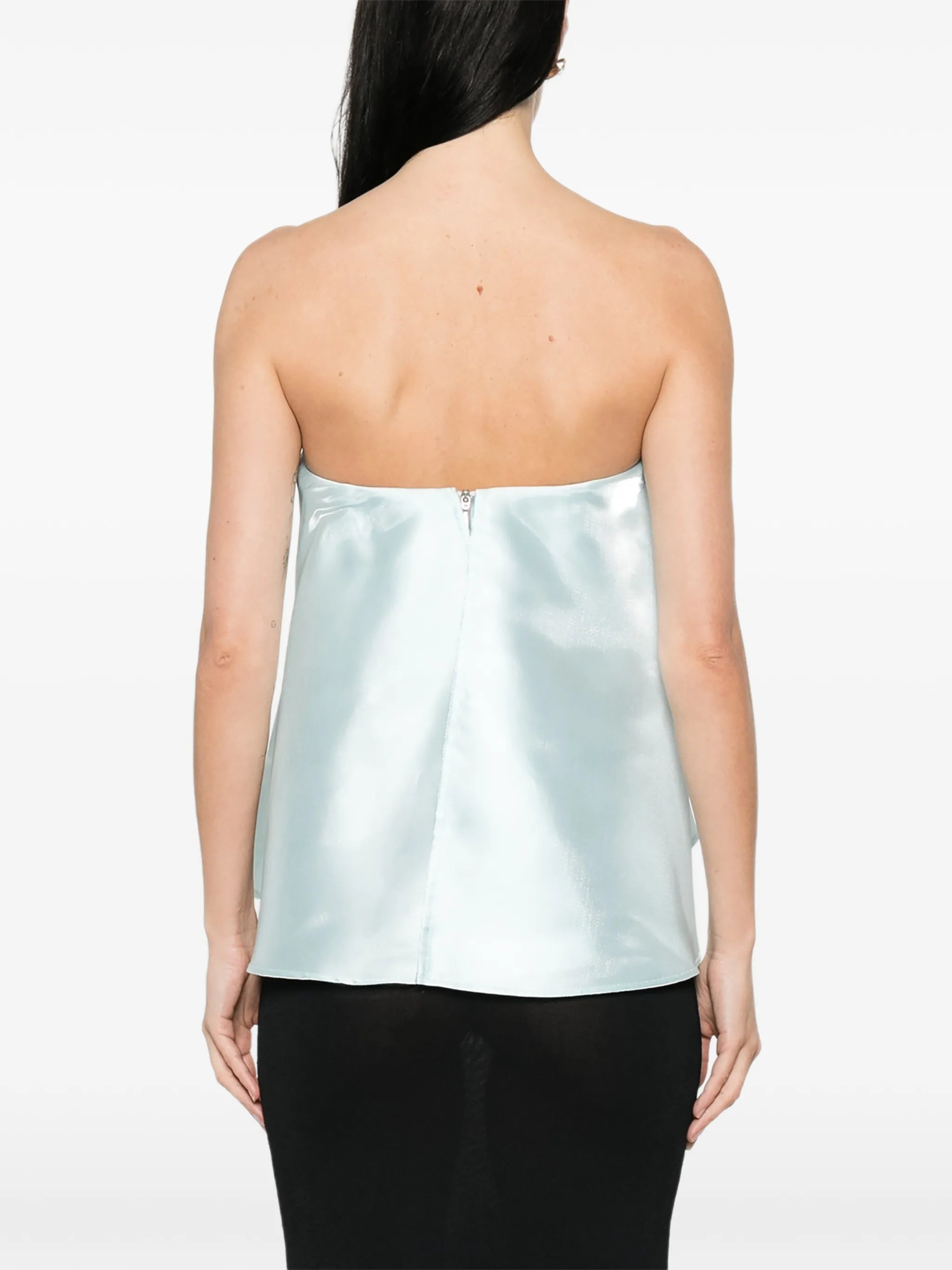 Aman strapless top