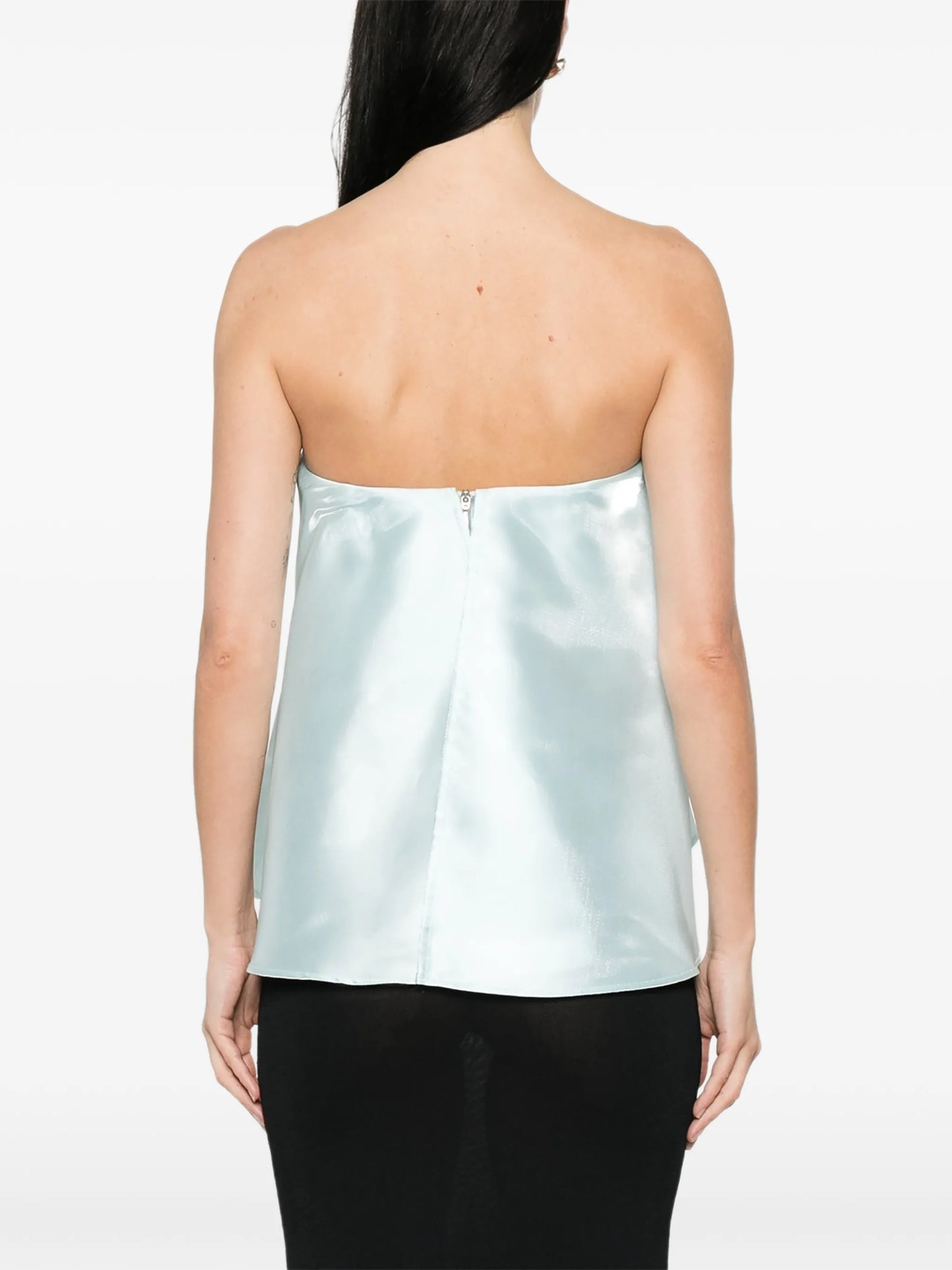 Aman strapless top