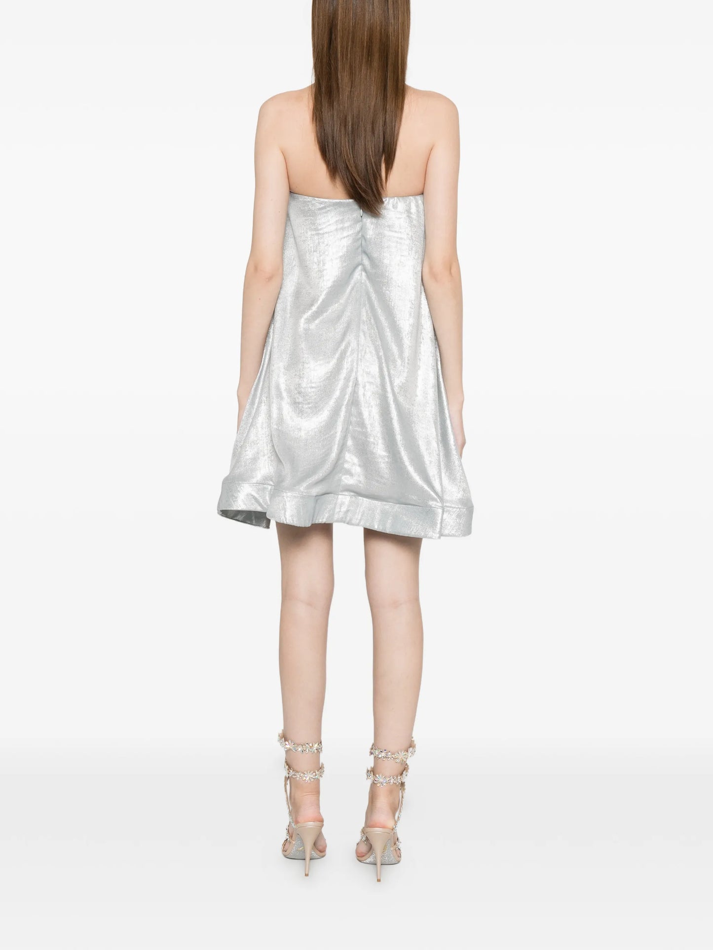 shimmer mini dress