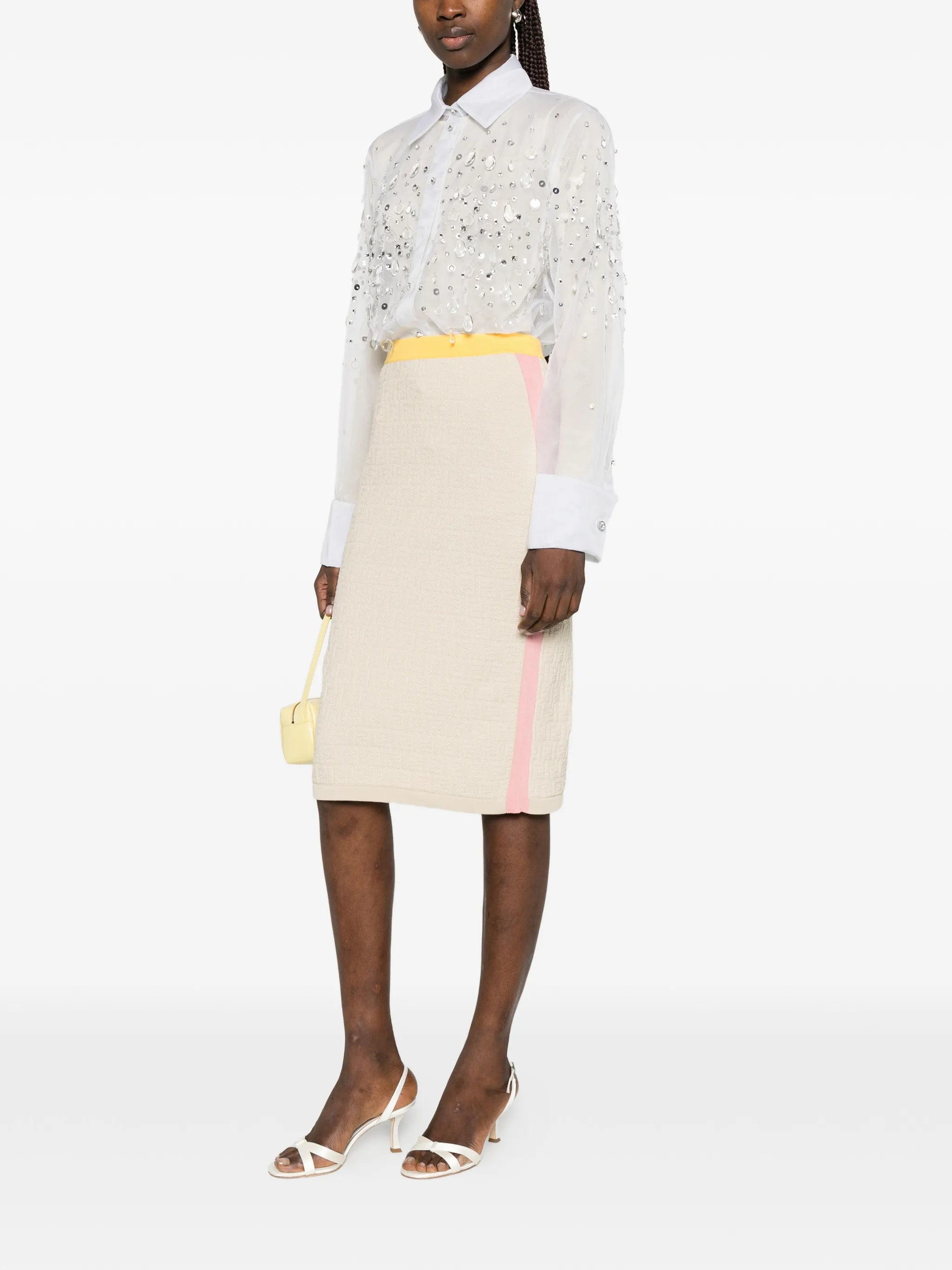 patterned skirt