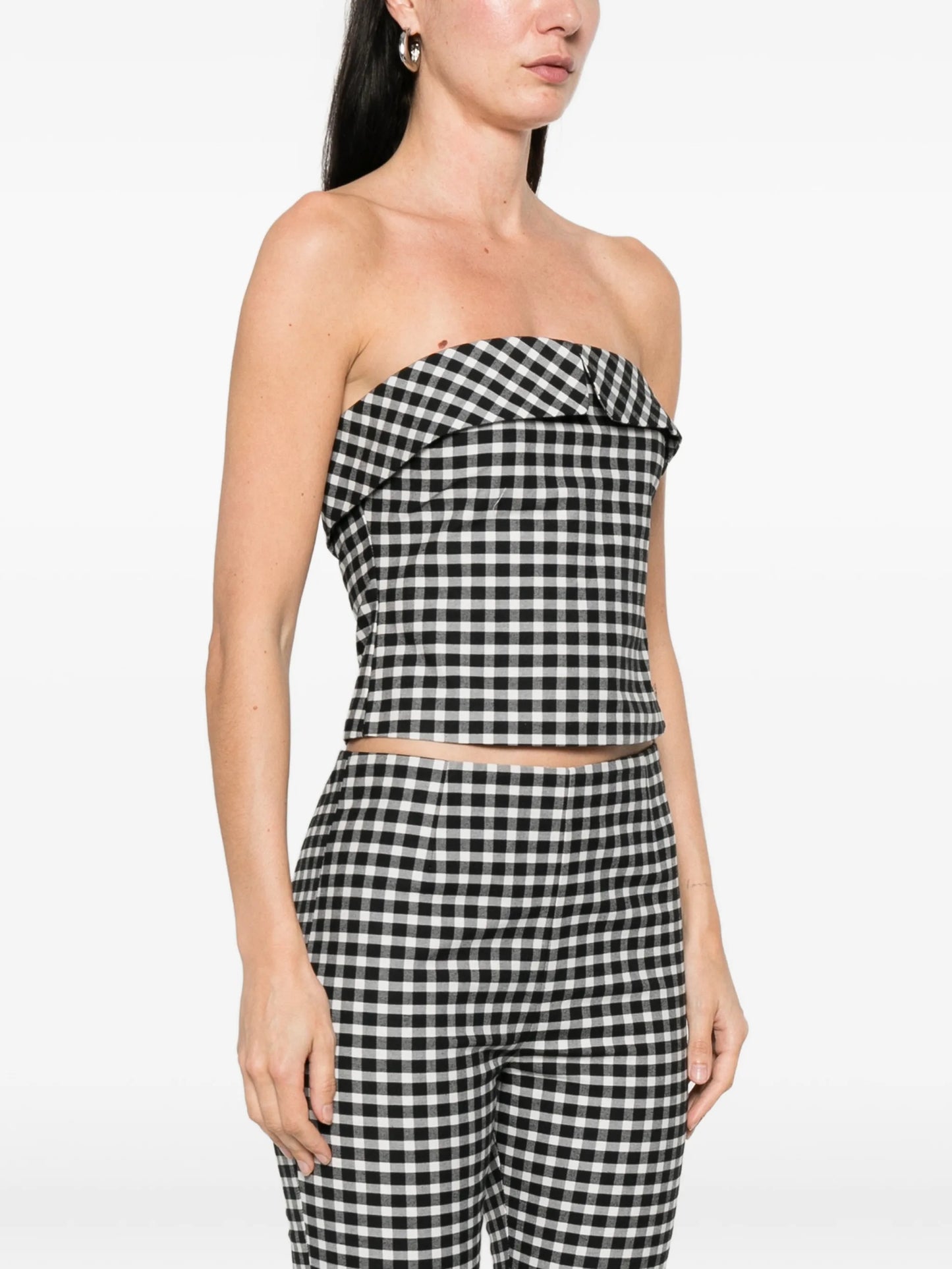 Chiara strapless cotton top