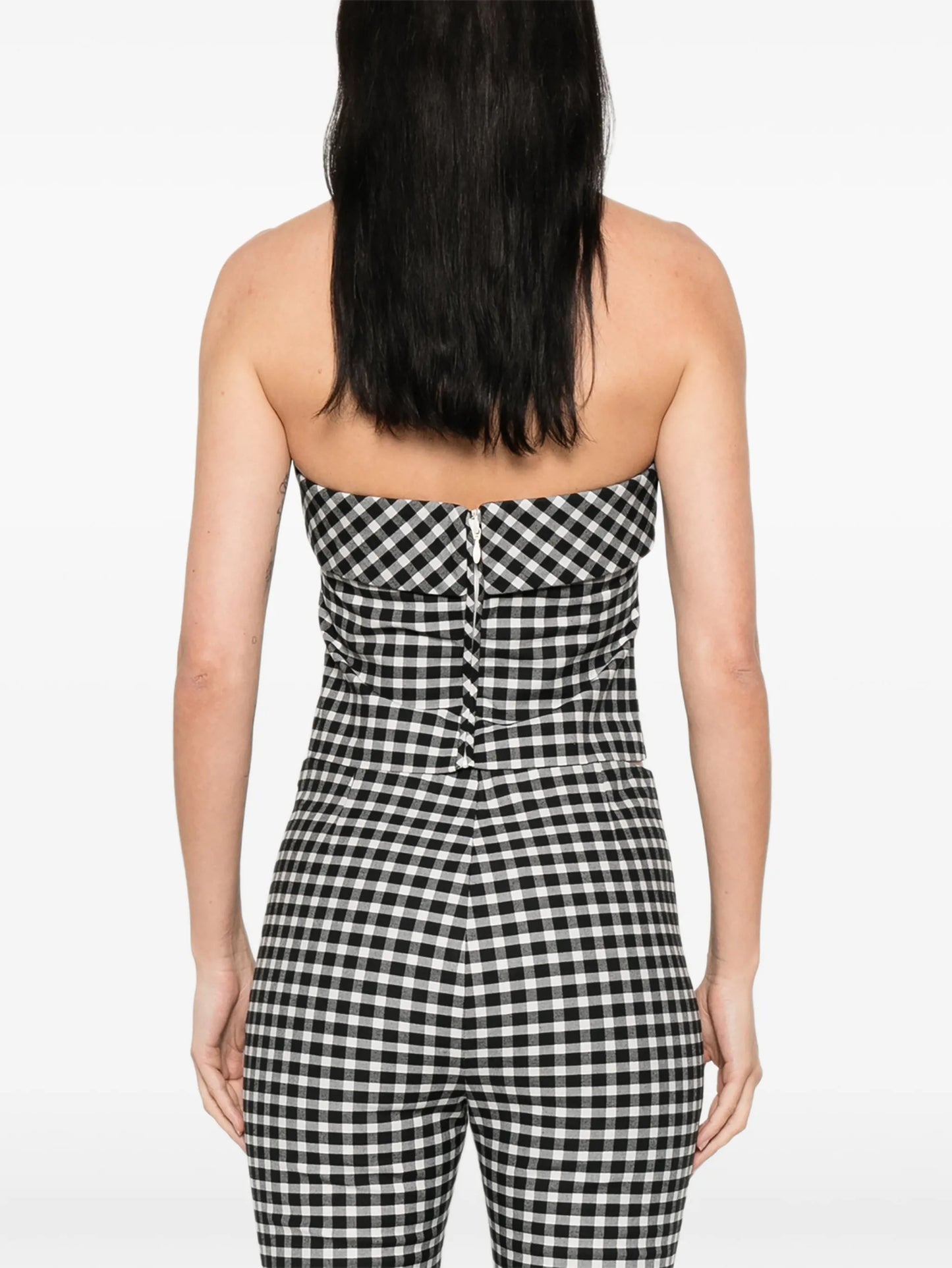 Chiara strapless cotton top