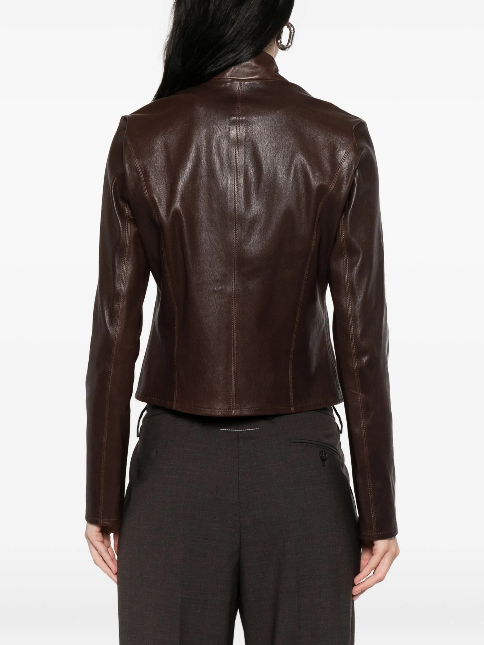 Sigrid leather jacket