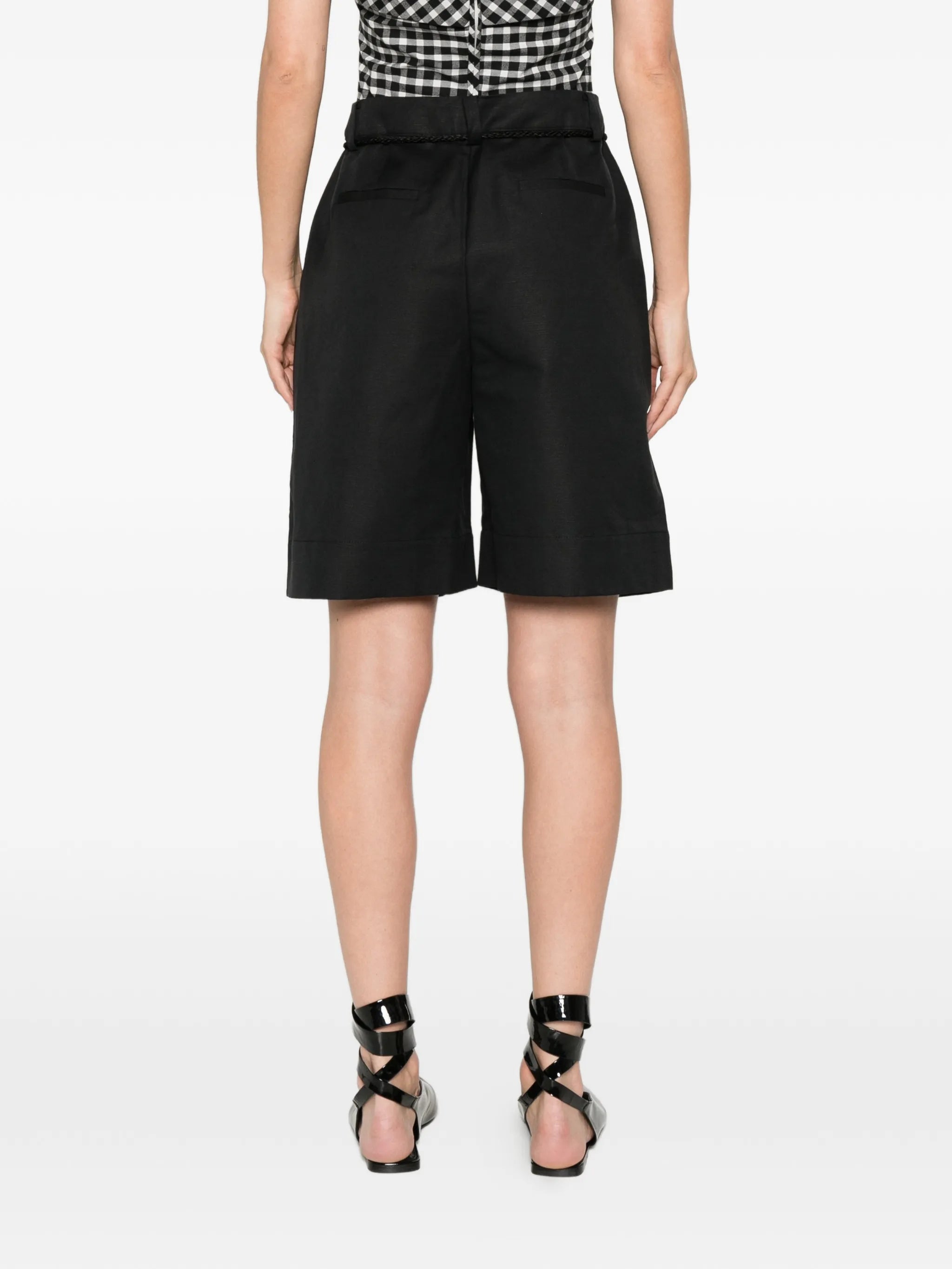 Yvette high-waisted tailored short
