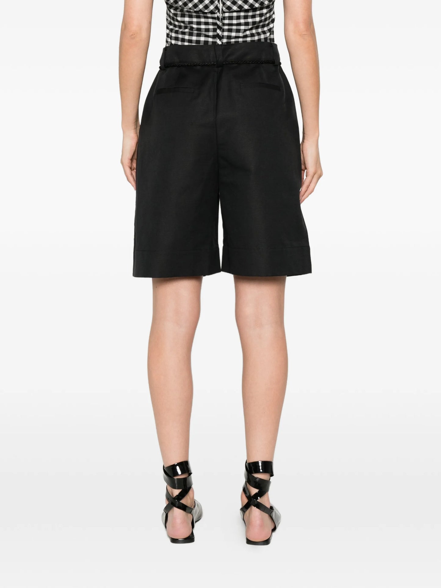 Yvette high-waisted tailored short
