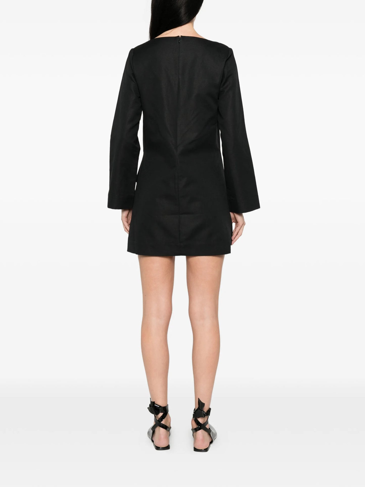 Yvette wrap mini dress