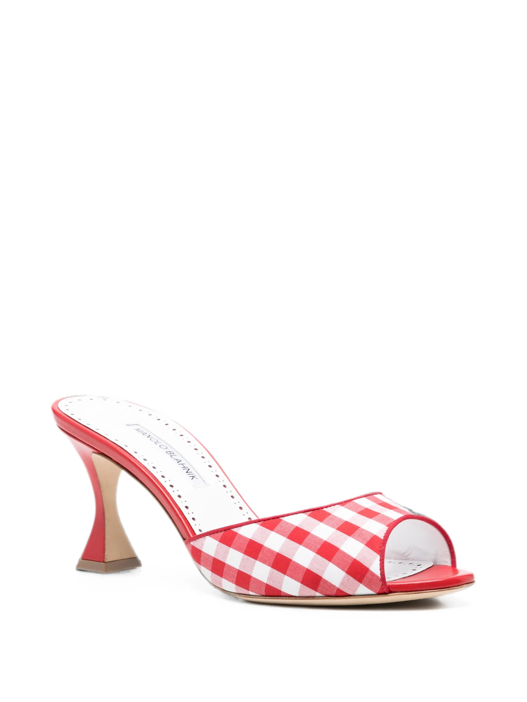 Jadara gingham mules