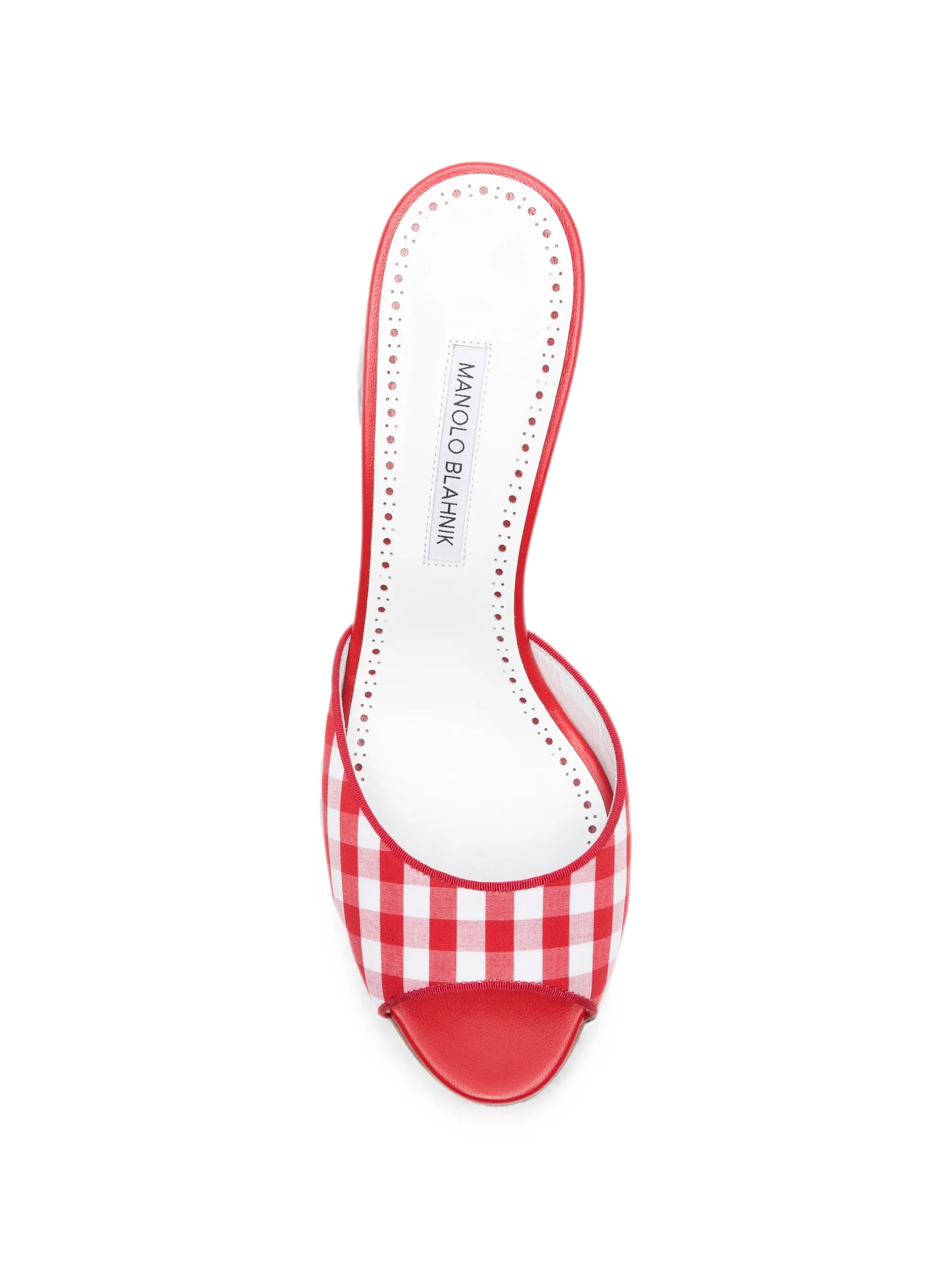 Jadara gingham mules