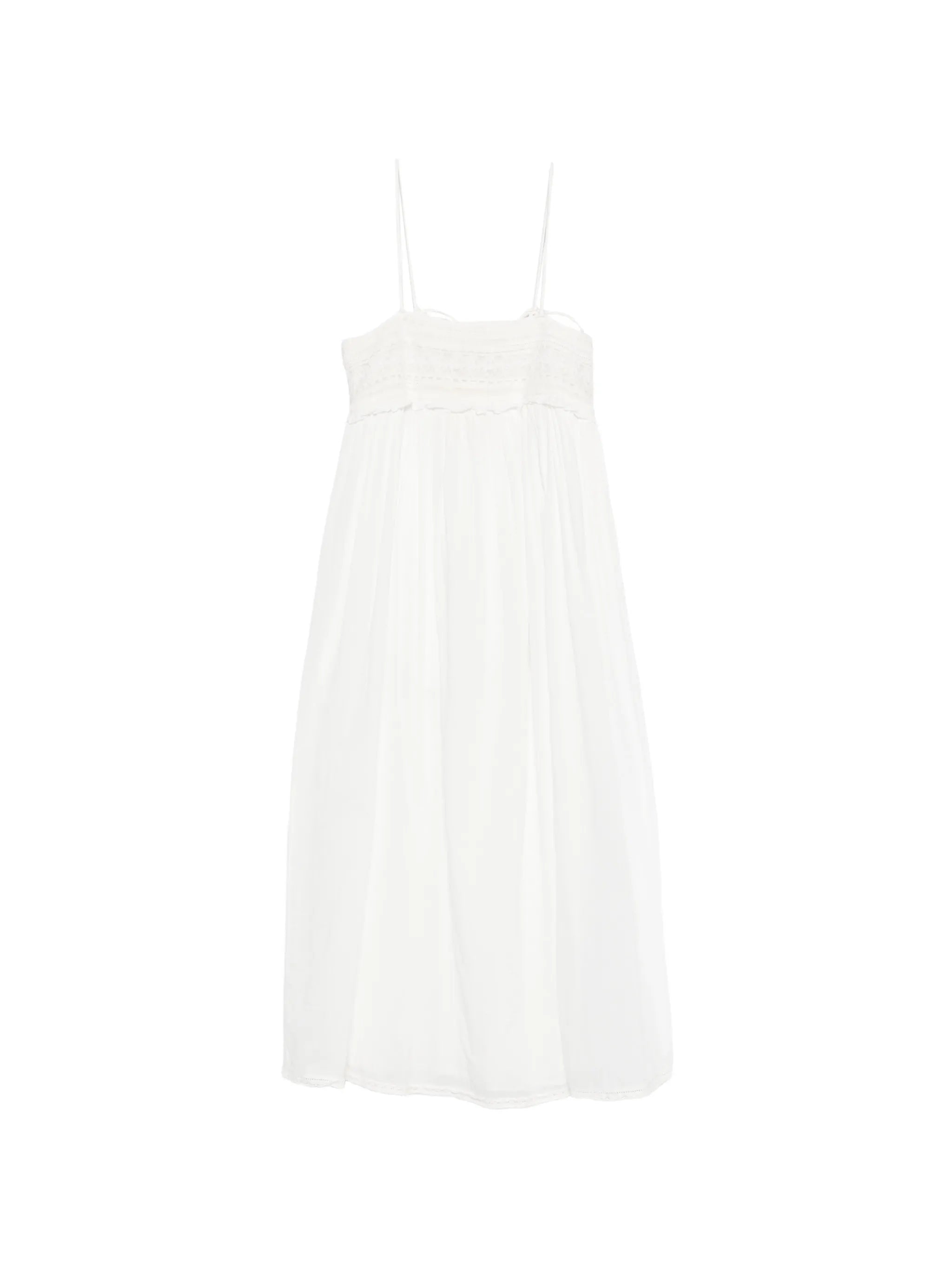 Danielle lace-trim maxi dress