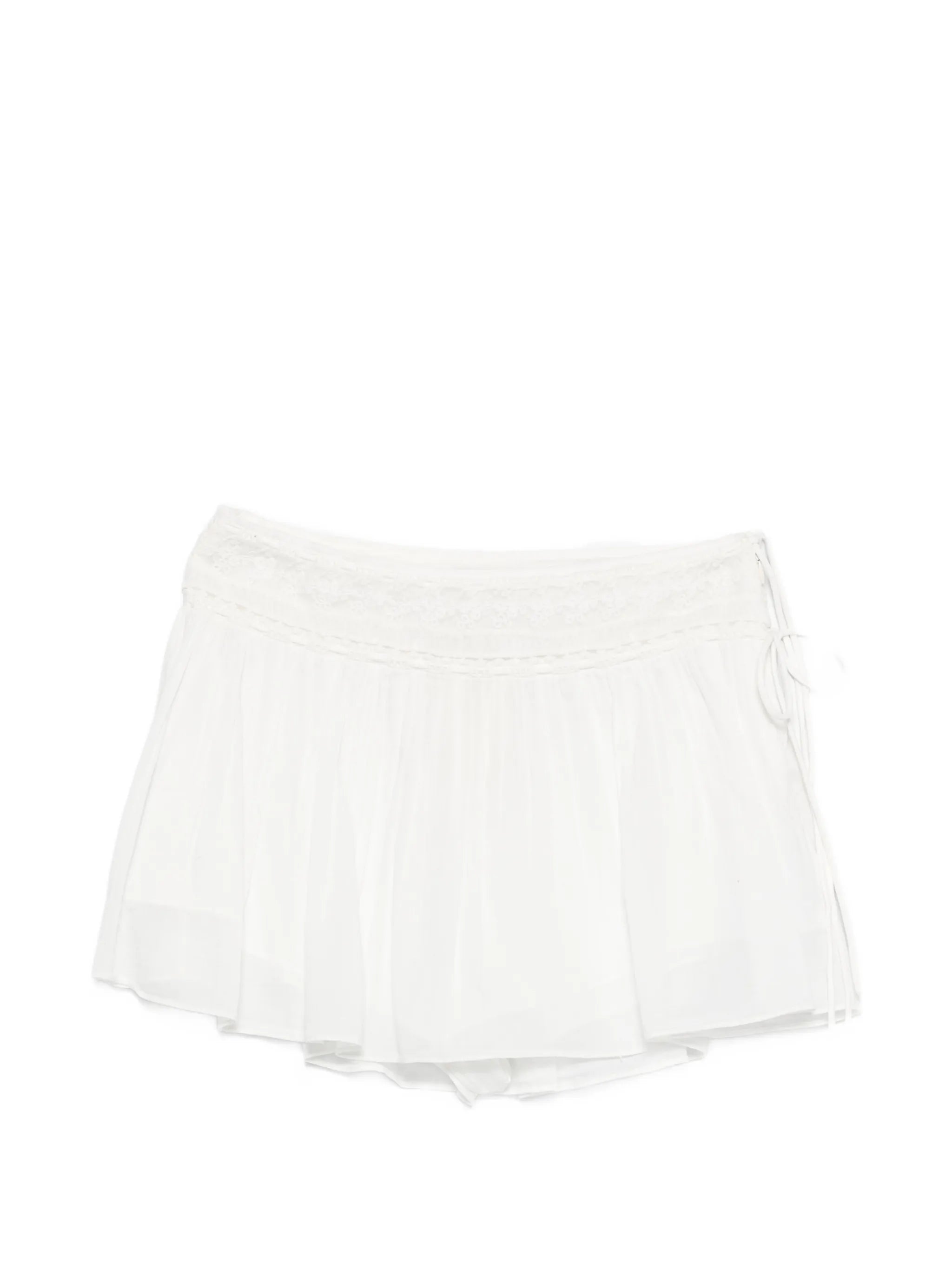 Danielle lace-trim skort