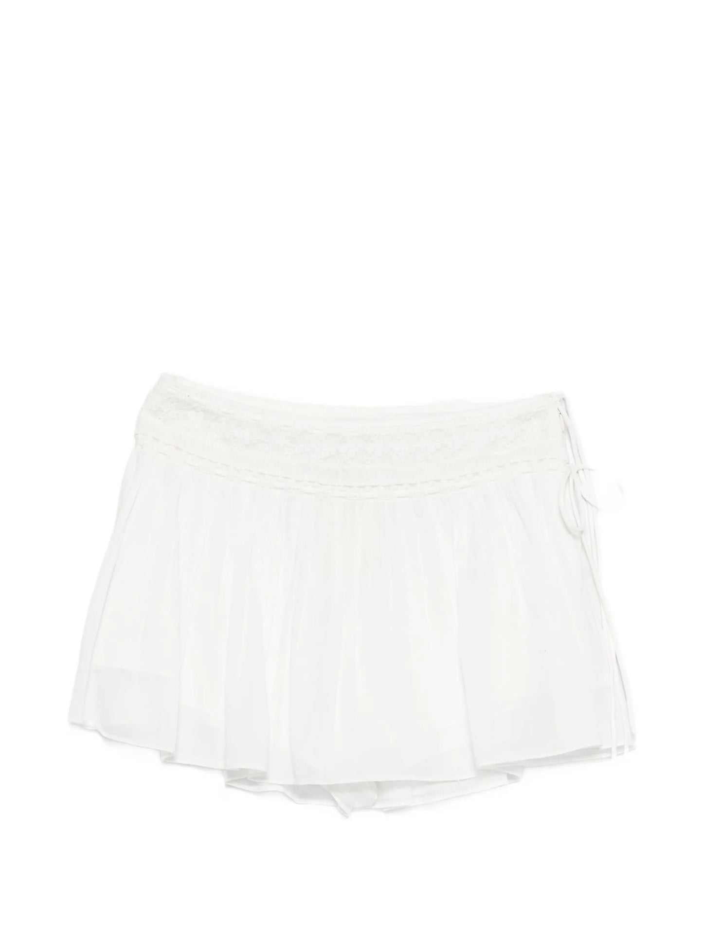 Danielle lace-trim skort