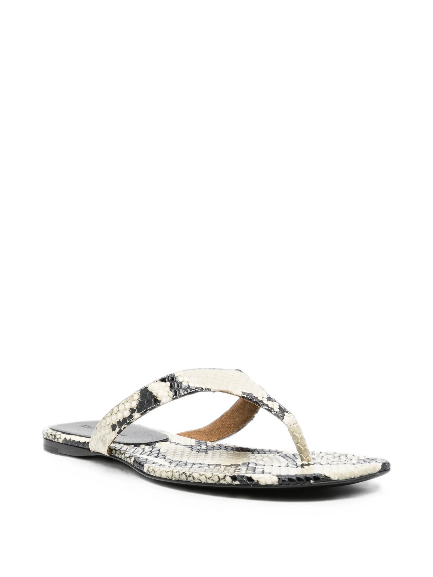 Archer snakeskin-print sandals