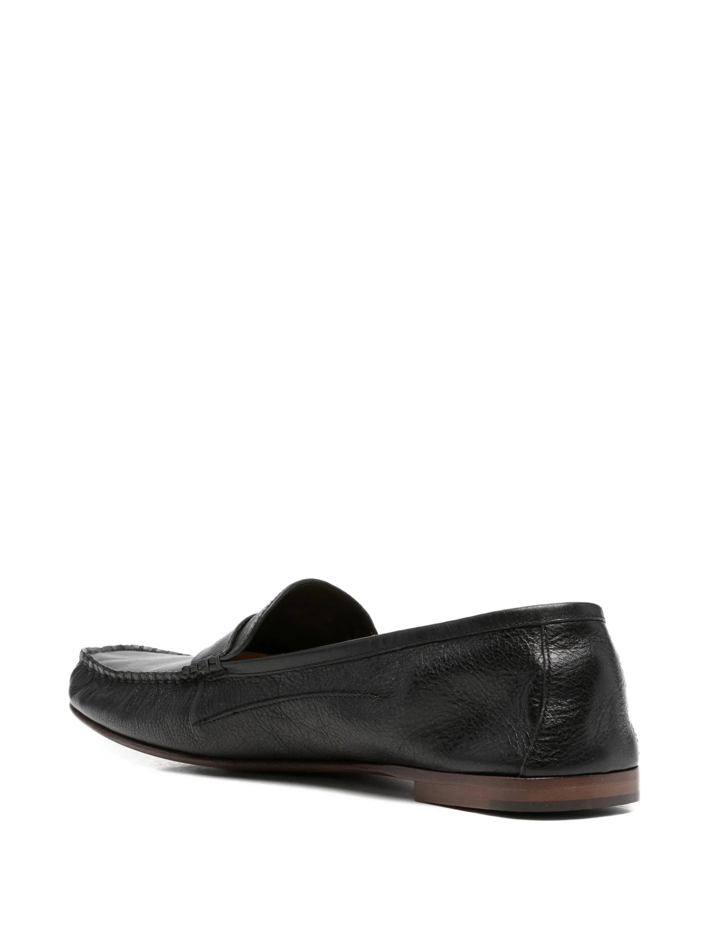 Medusa leather loafers