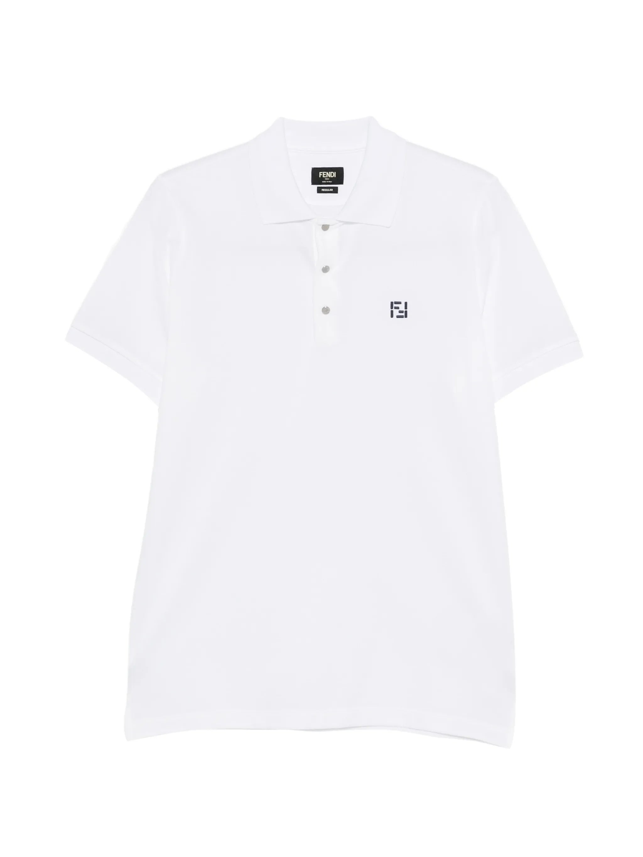logo-embroidered polo shirt