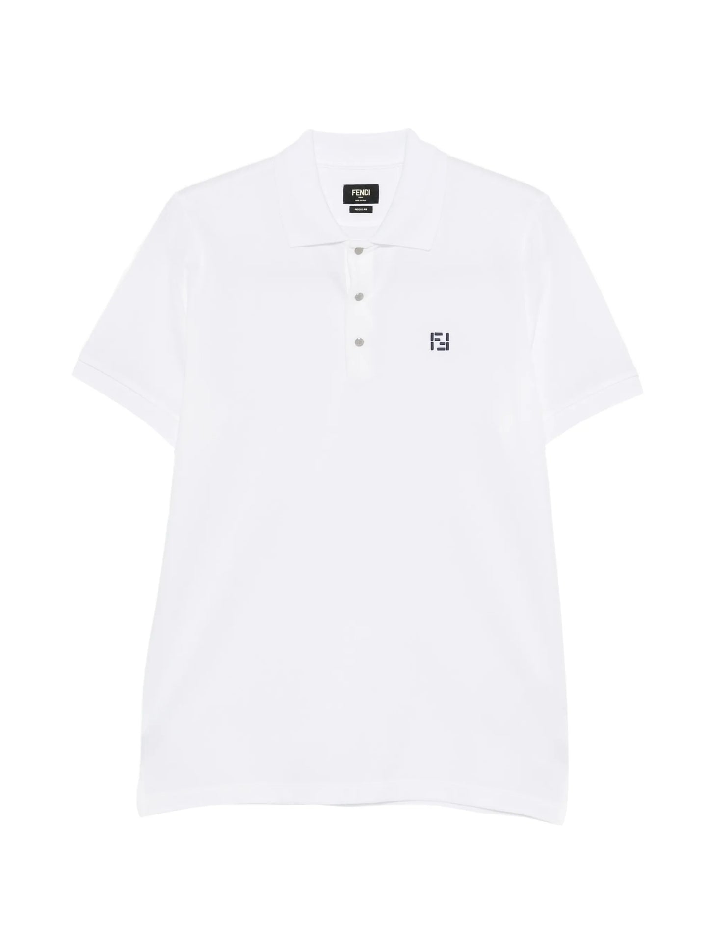 logo-embroidered polo shirt