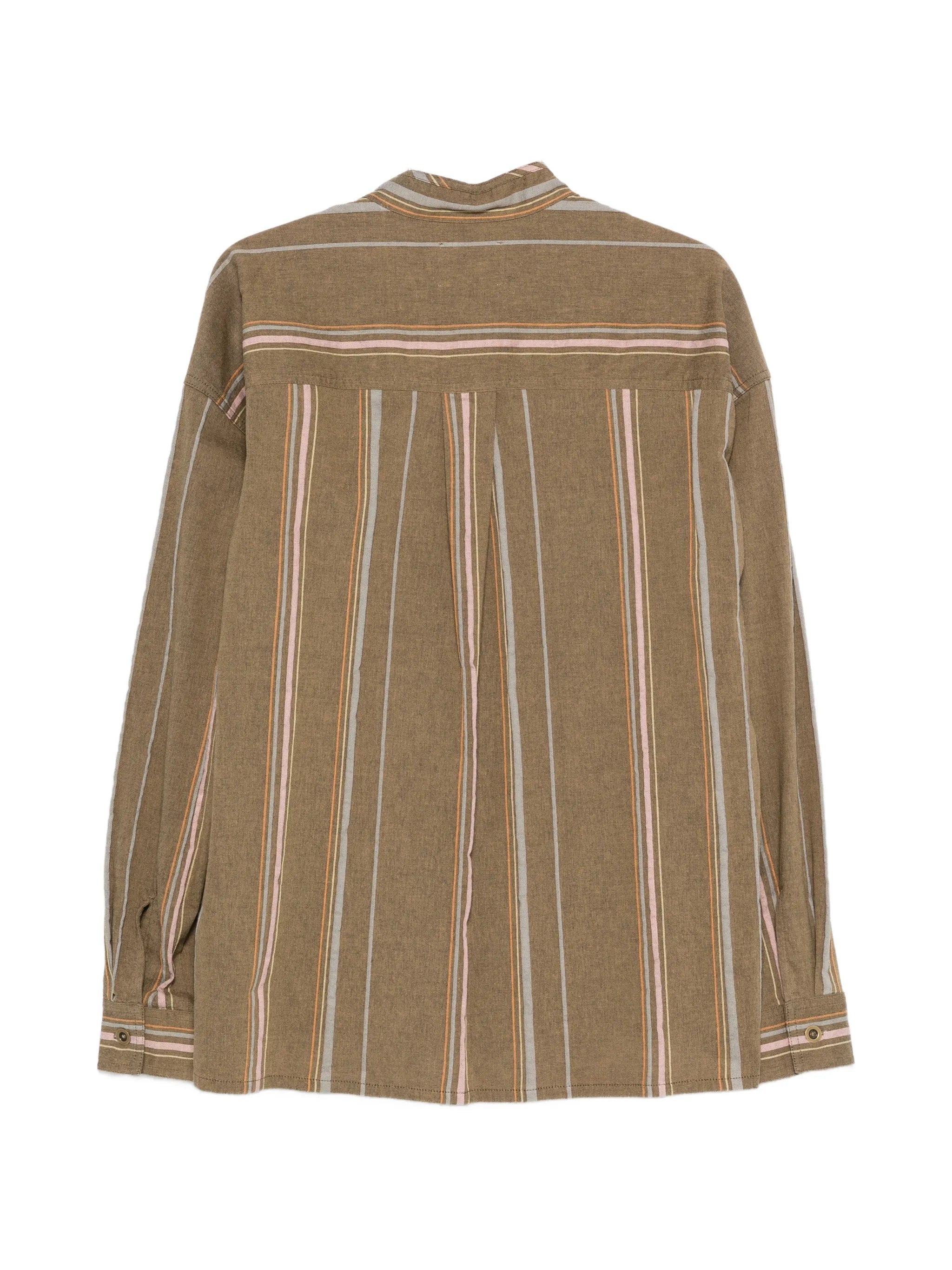 Ralvin striped long-sleeve shirt