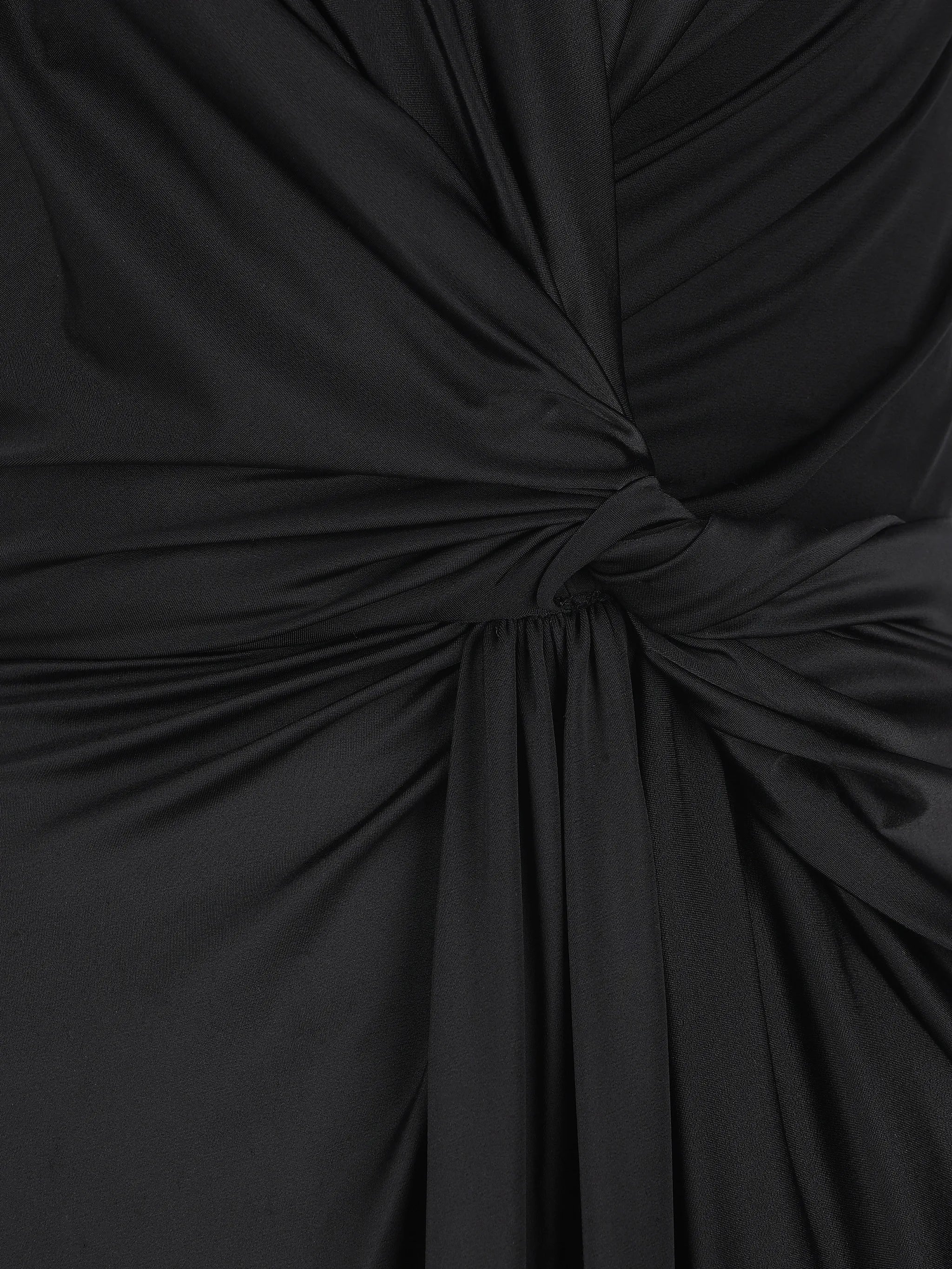 asymmetrical midi dress