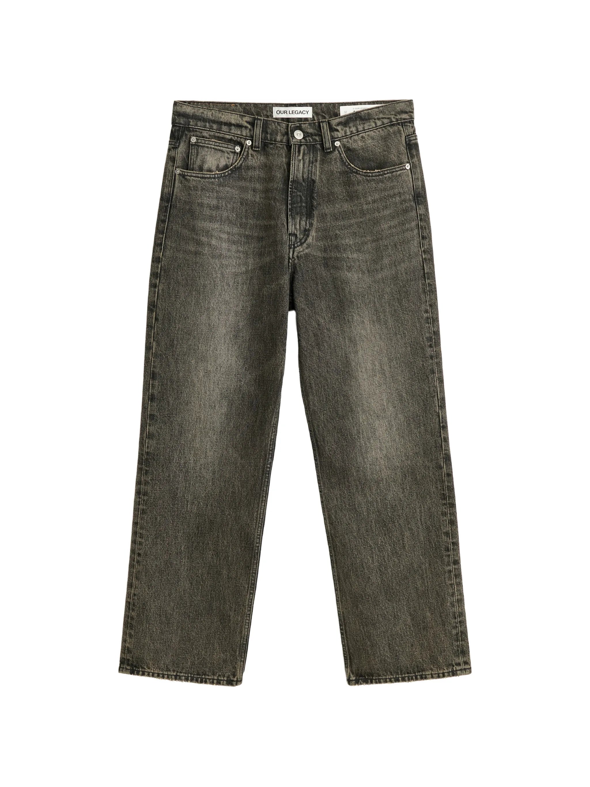 dust wash denim jeans