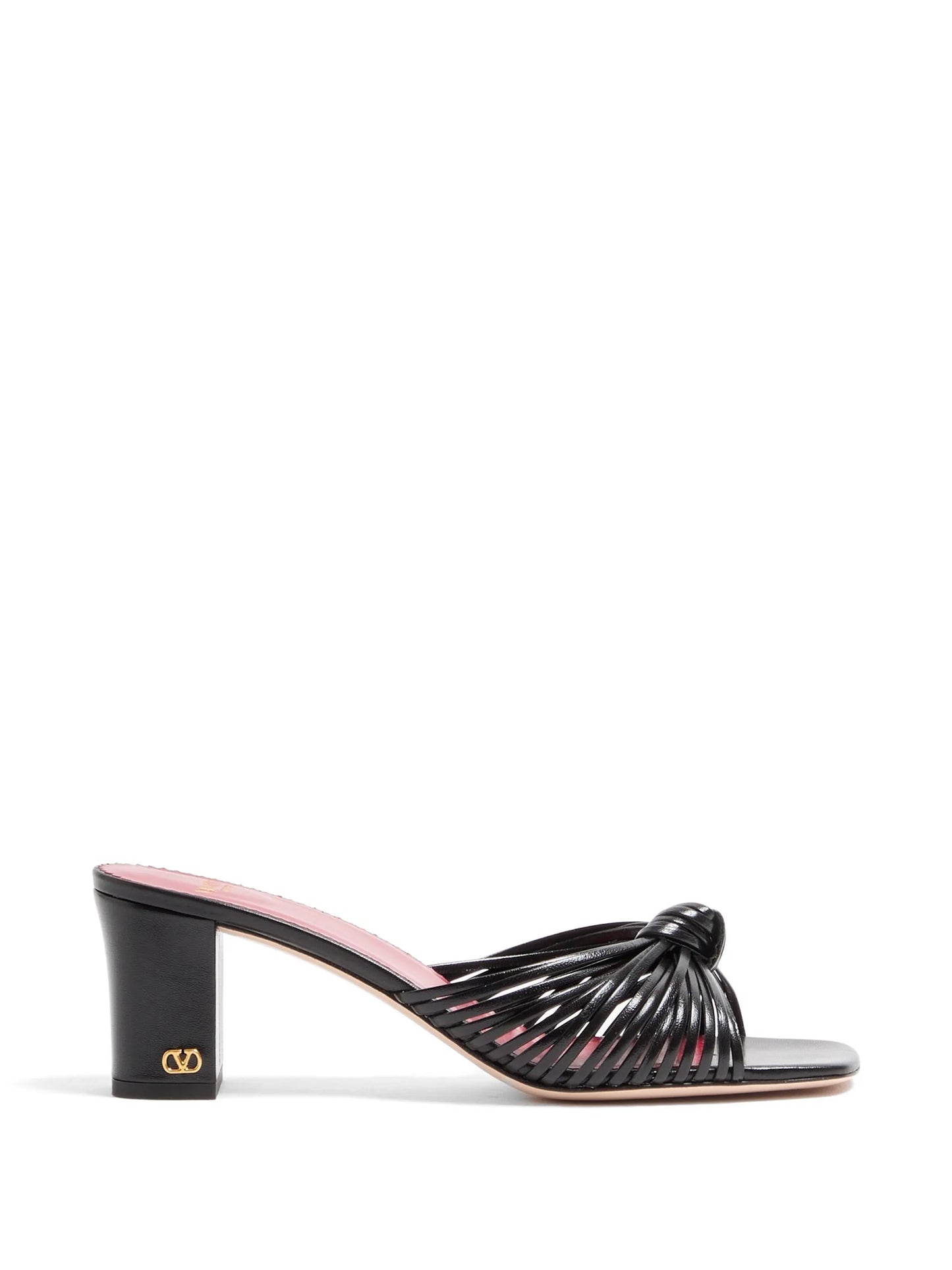 Annet Kidskin Slide Sandals 60Mm