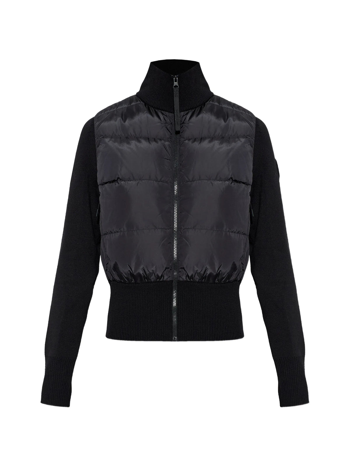 HyBridge quilted zip jacket