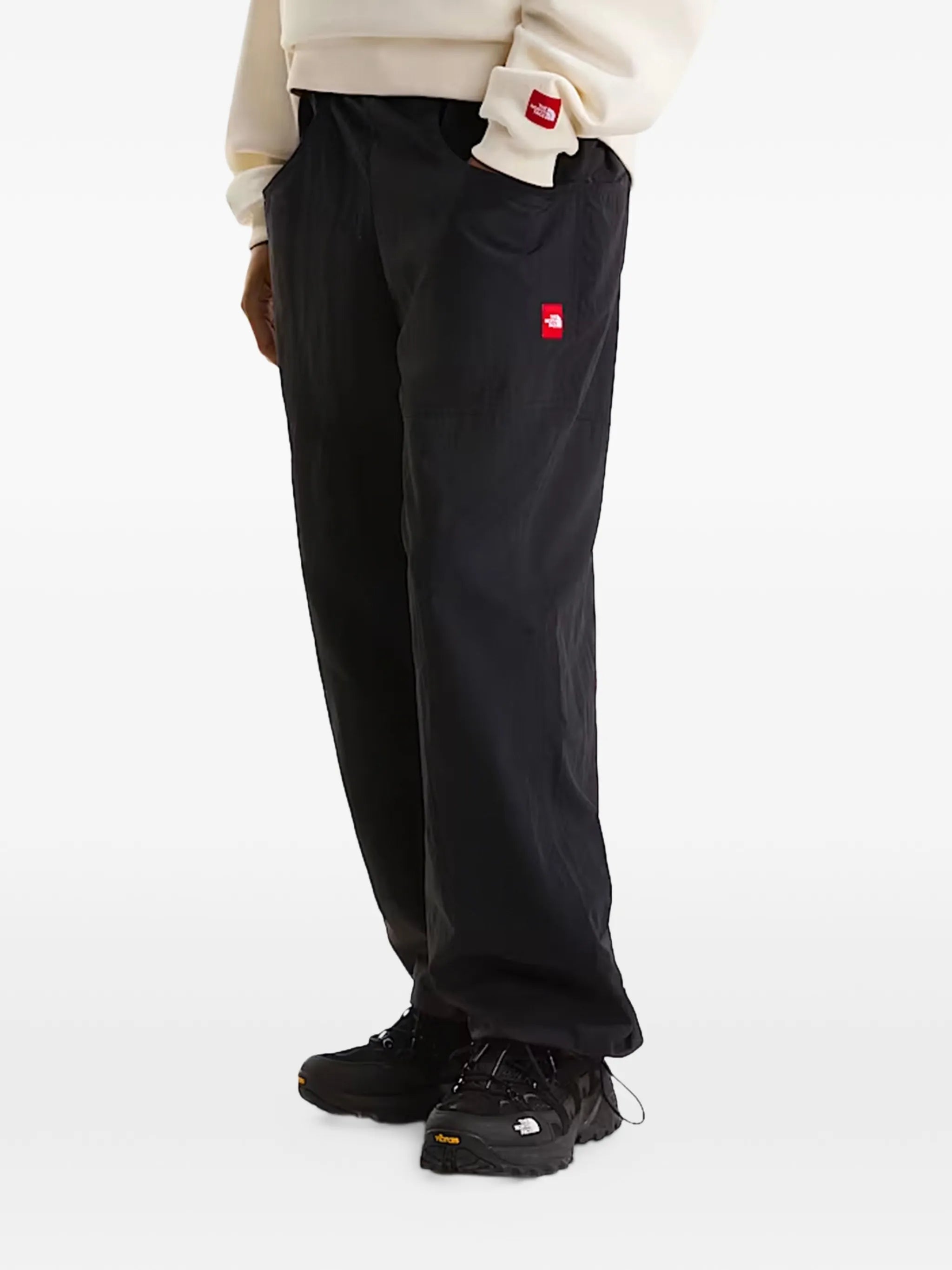 Red Box belted trousers