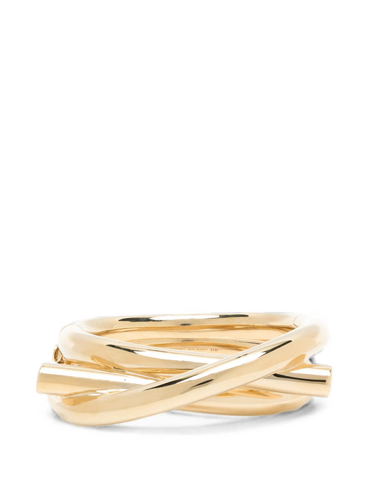 Twisted Gancini cuff bracelet